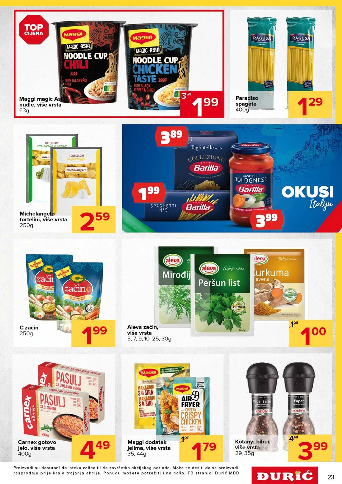 ĐURIĆ akcija Katalozi Snizenja