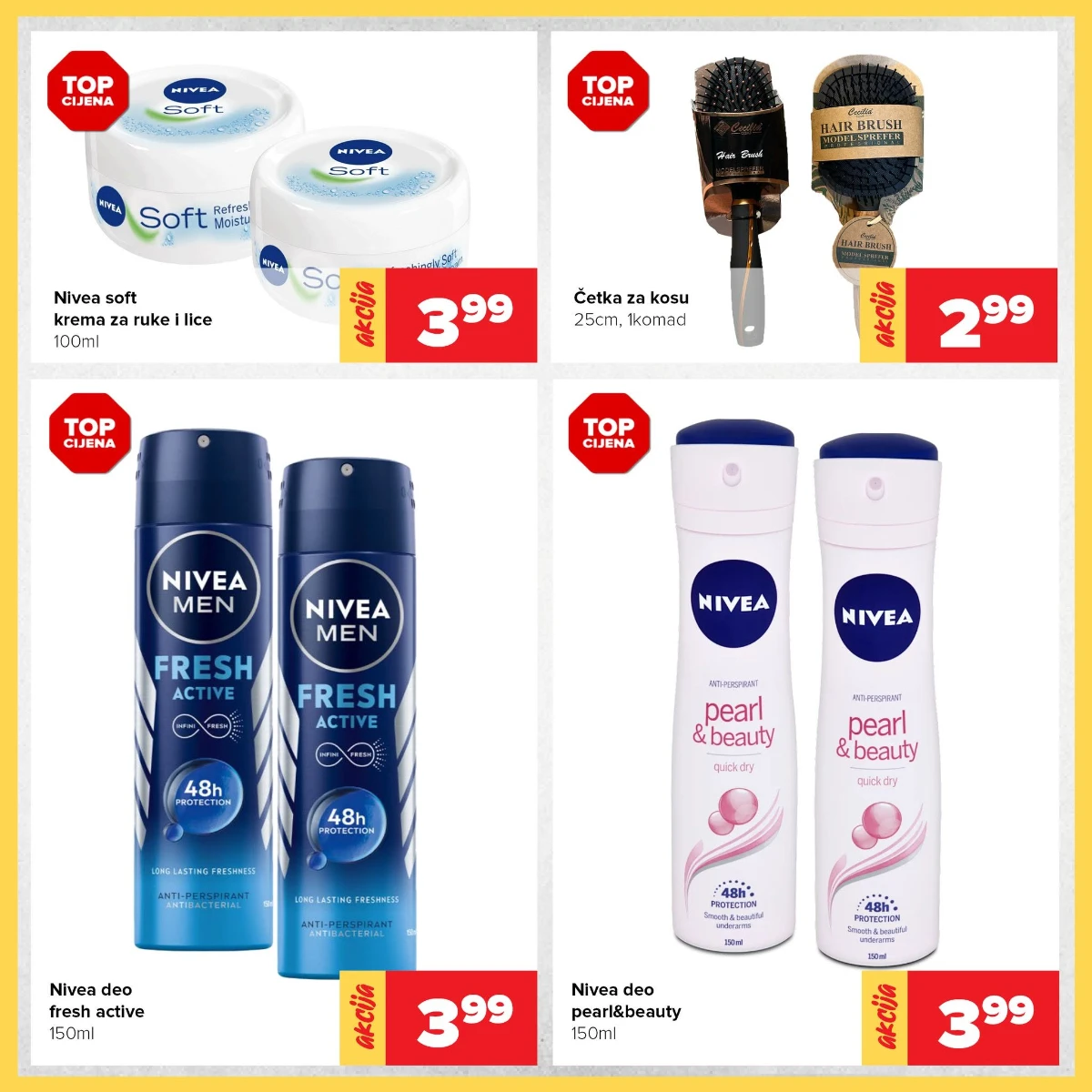 Đurić vikend akcija – Nivea kozmetika i proizvodi za ličnu njegu na akciji