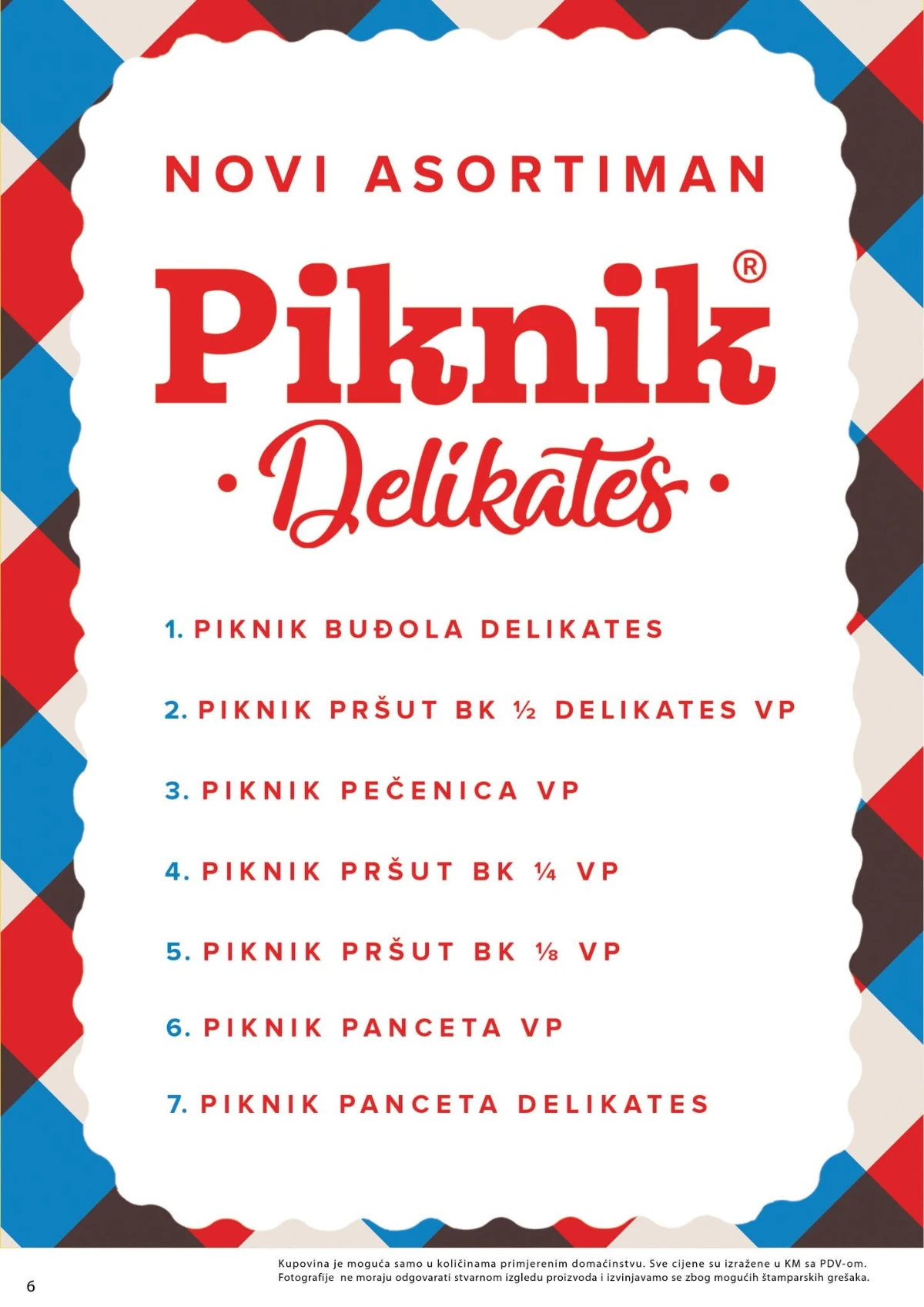 Đurić katalog do 26.08.2026. – novi Piknik Delikates asortiman
