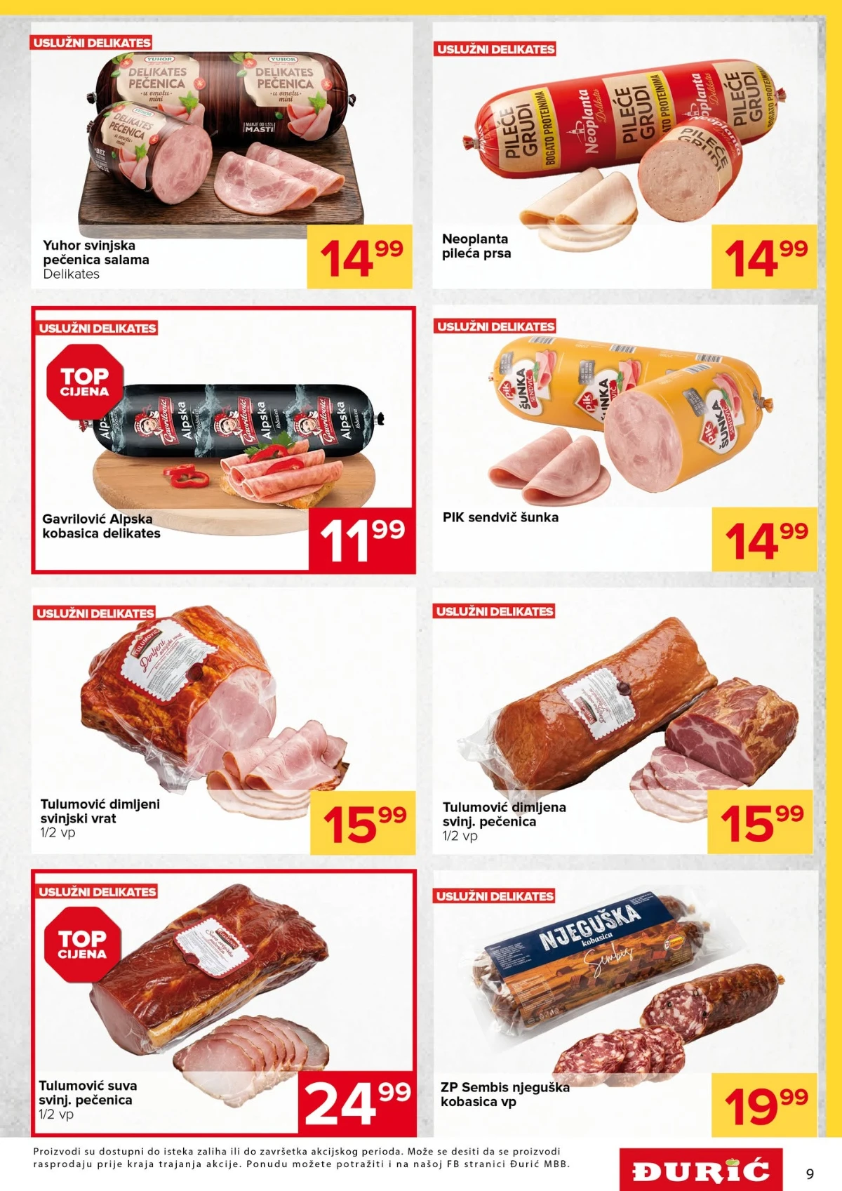 Đurić katalog do 26.08.2026. – akcijska ponuda, stranica 9