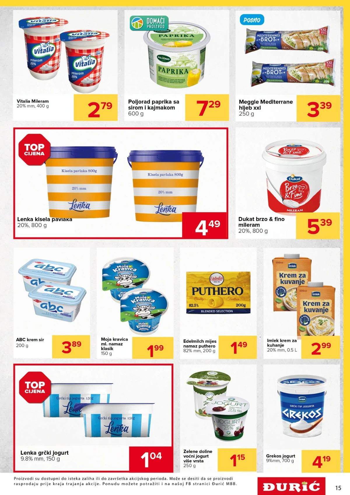 Đurić katalog do 26.08.2026. – akcijska ponuda, stranica 15