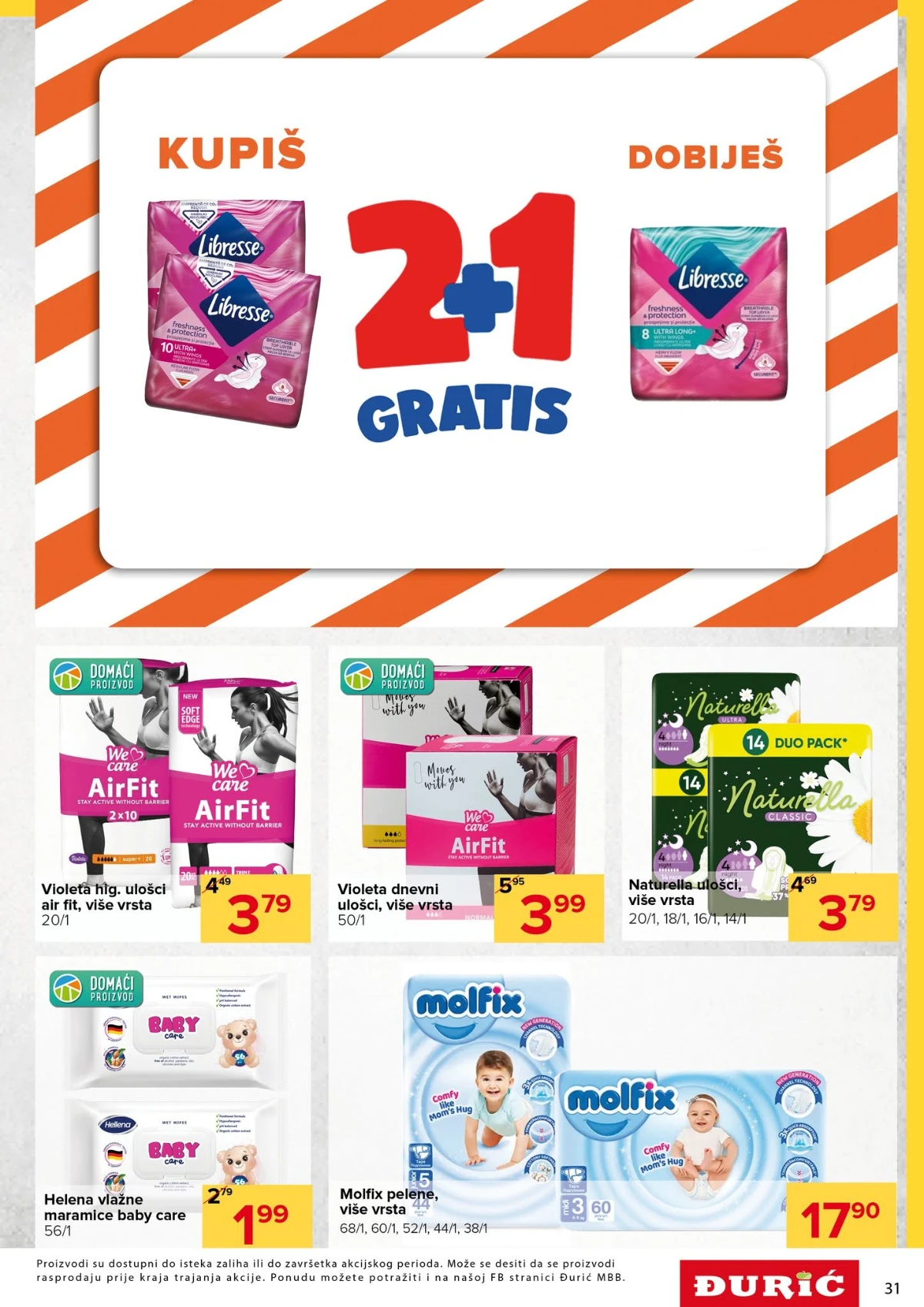 Đurić katalog do 26.08.2026. – akcijska ponuda, stranica 31