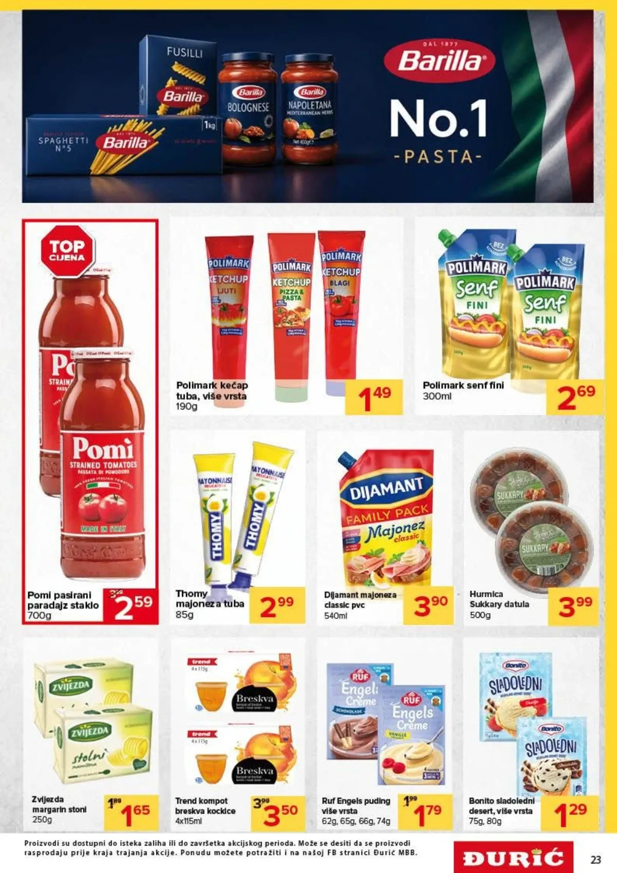 Đurić katalog do 09.09.2026. – čak 100 proizvoda po 1 KM