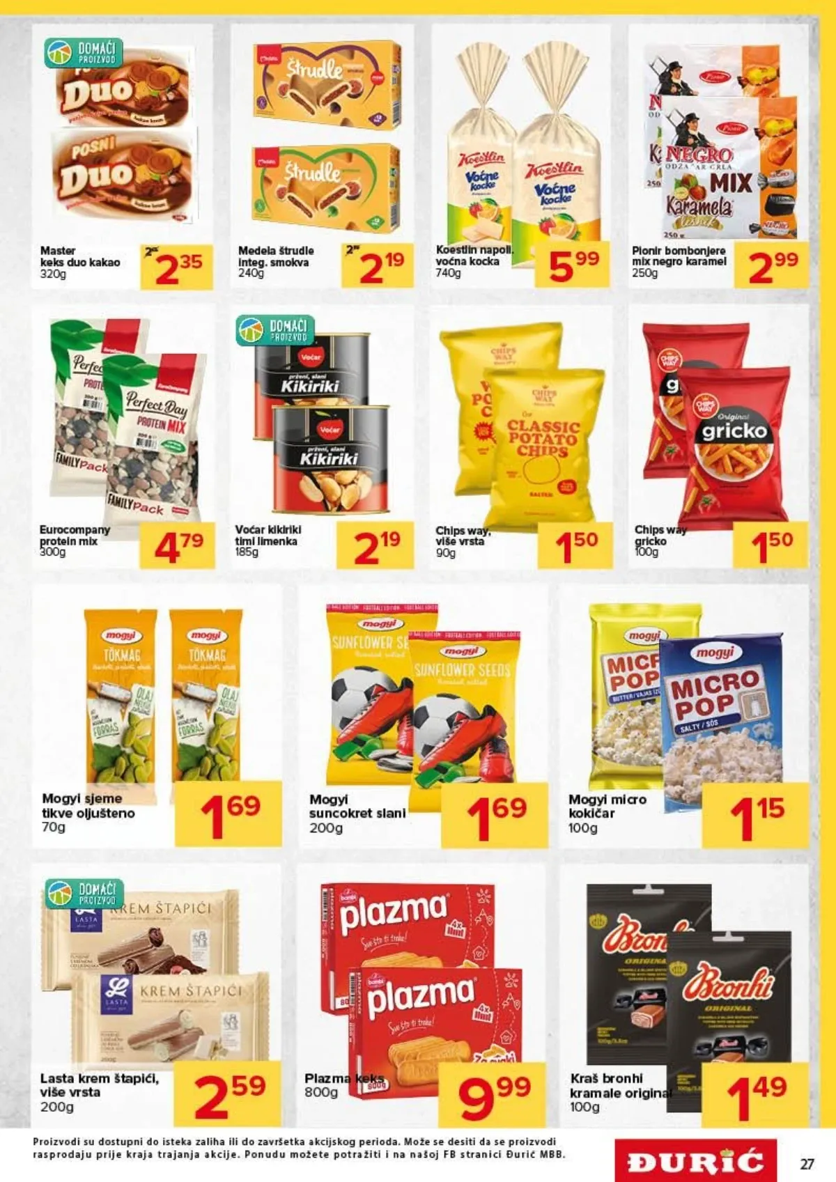 Đurić katalog do 09.09.2026. – čak 100 proizvoda po 1 KM