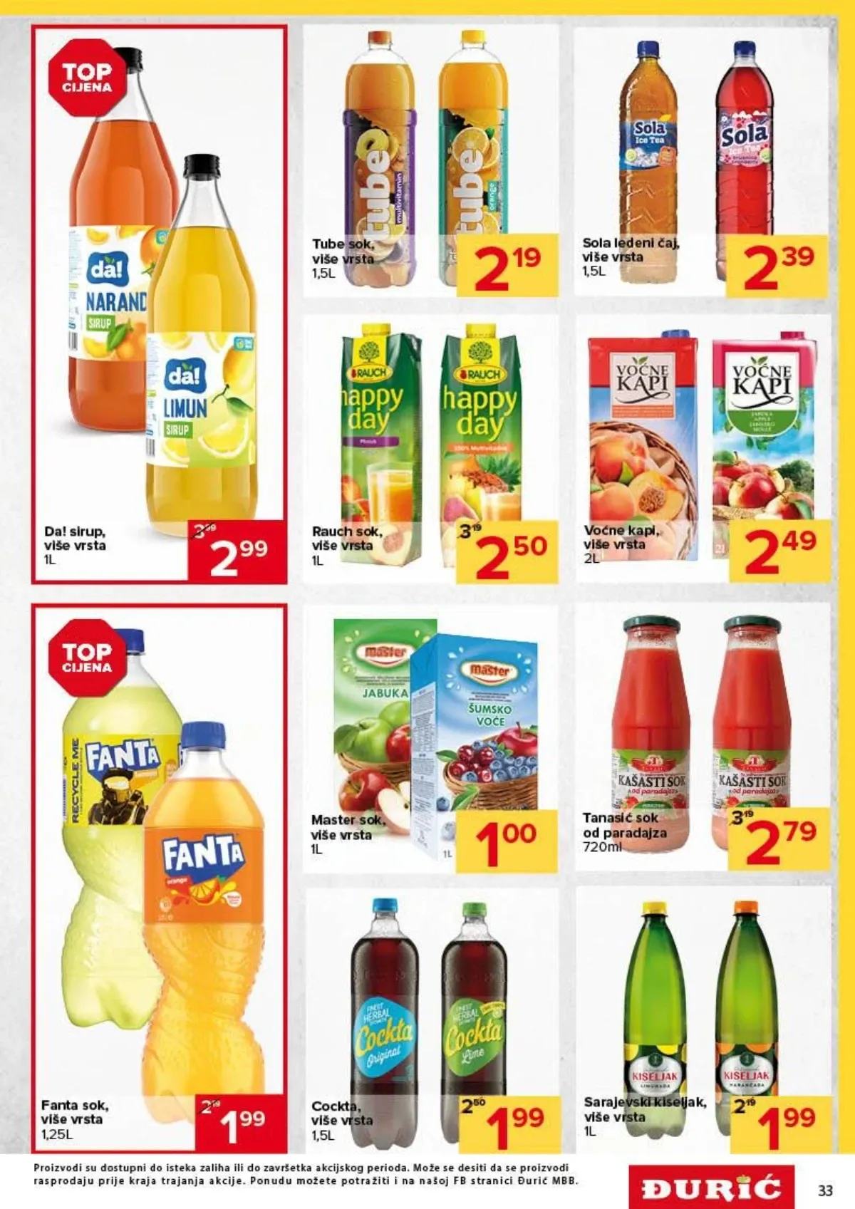 Đurić katalog do 09.09.2026. – čak 100 proizvoda po 1 KM