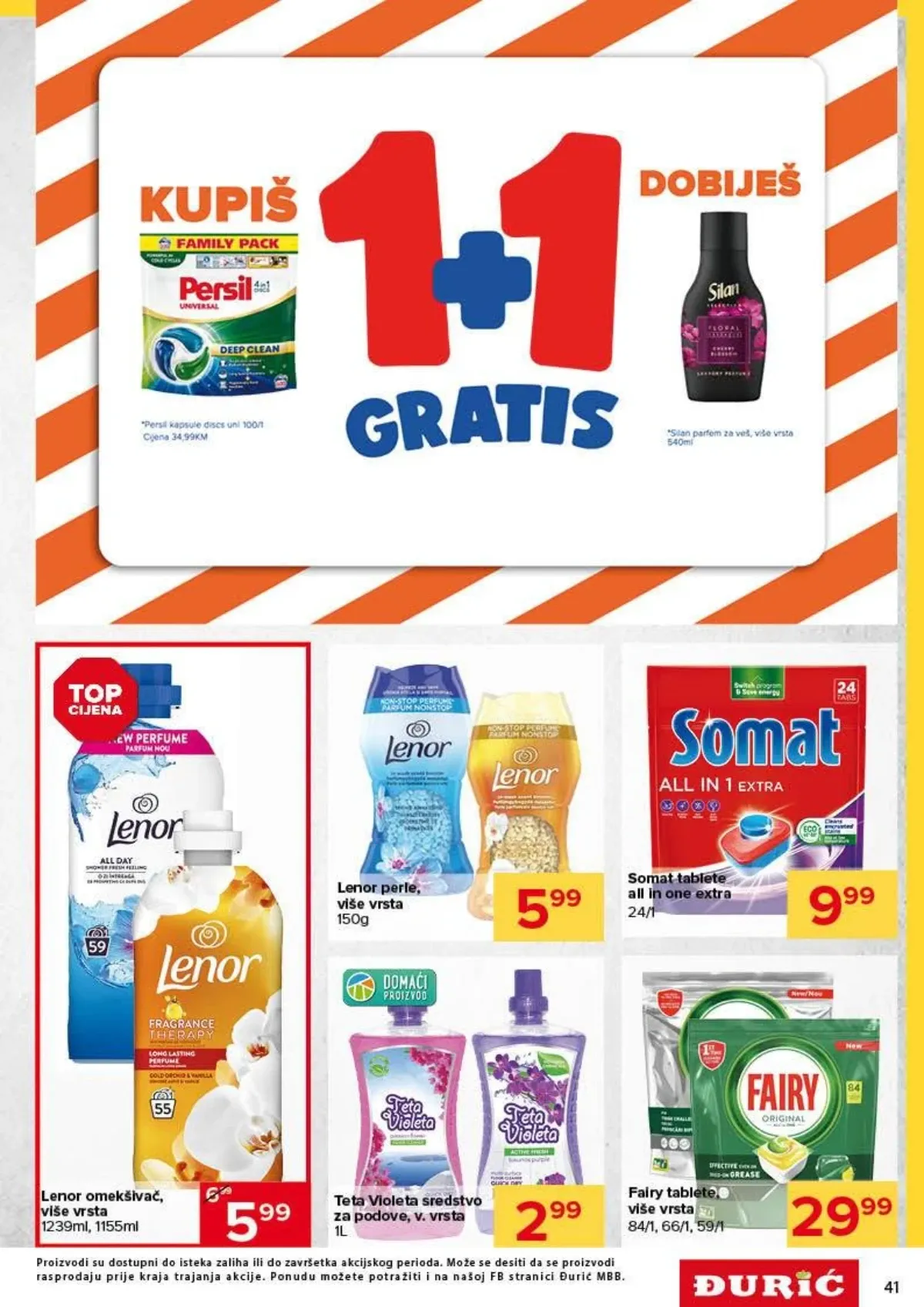 Đurić katalog do 09.09.2026. – čak 100 proizvoda po 1 KM