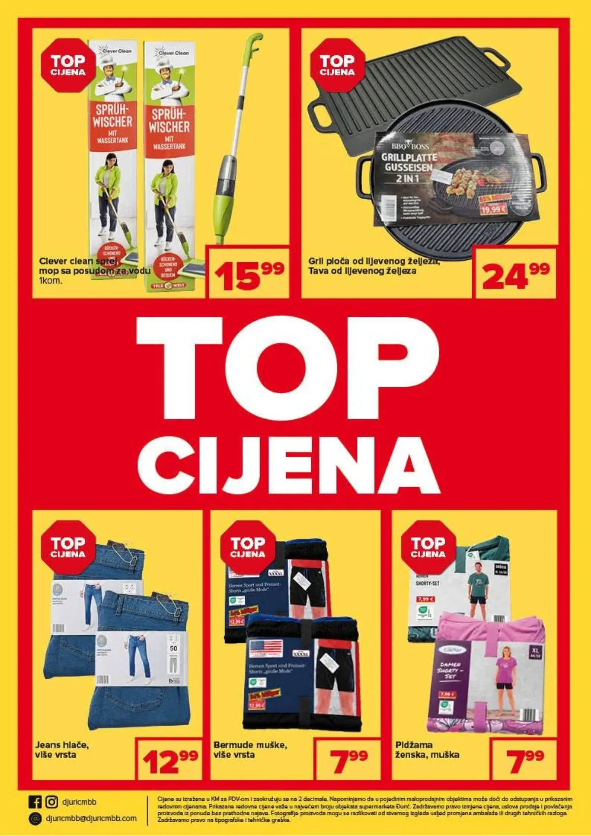 Đurić katalog do 09.09.2026. – čak 100 proizvoda po 1 KM