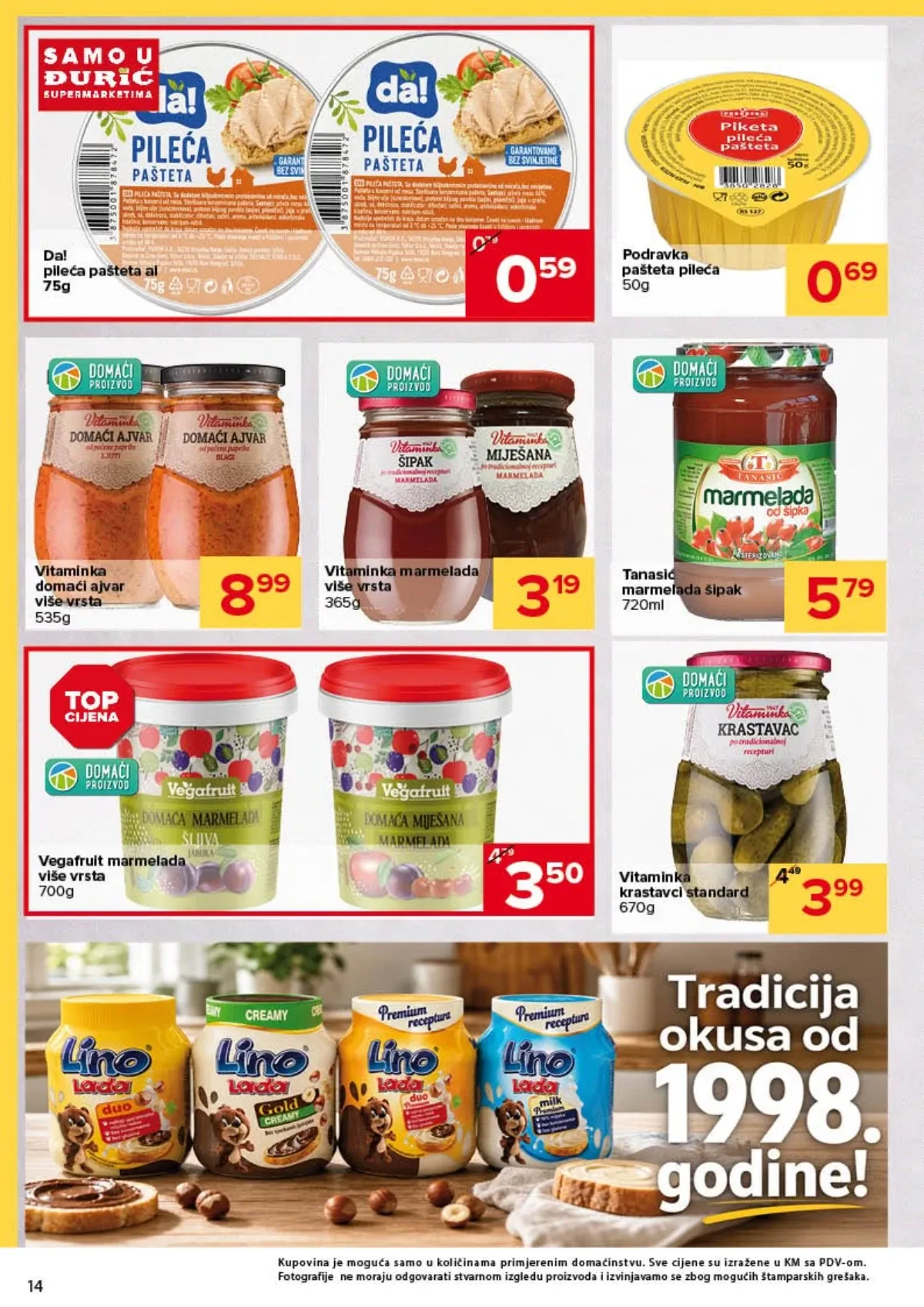 Đurić katalog do 23.09.2026. – akcijska ponuda, stranica 14