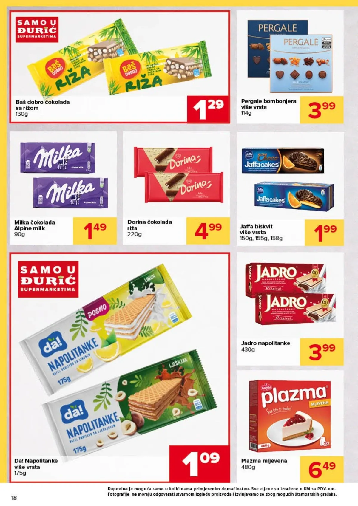 Đurić katalog do 23.09.2026. – akcijska ponuda, stranica 18