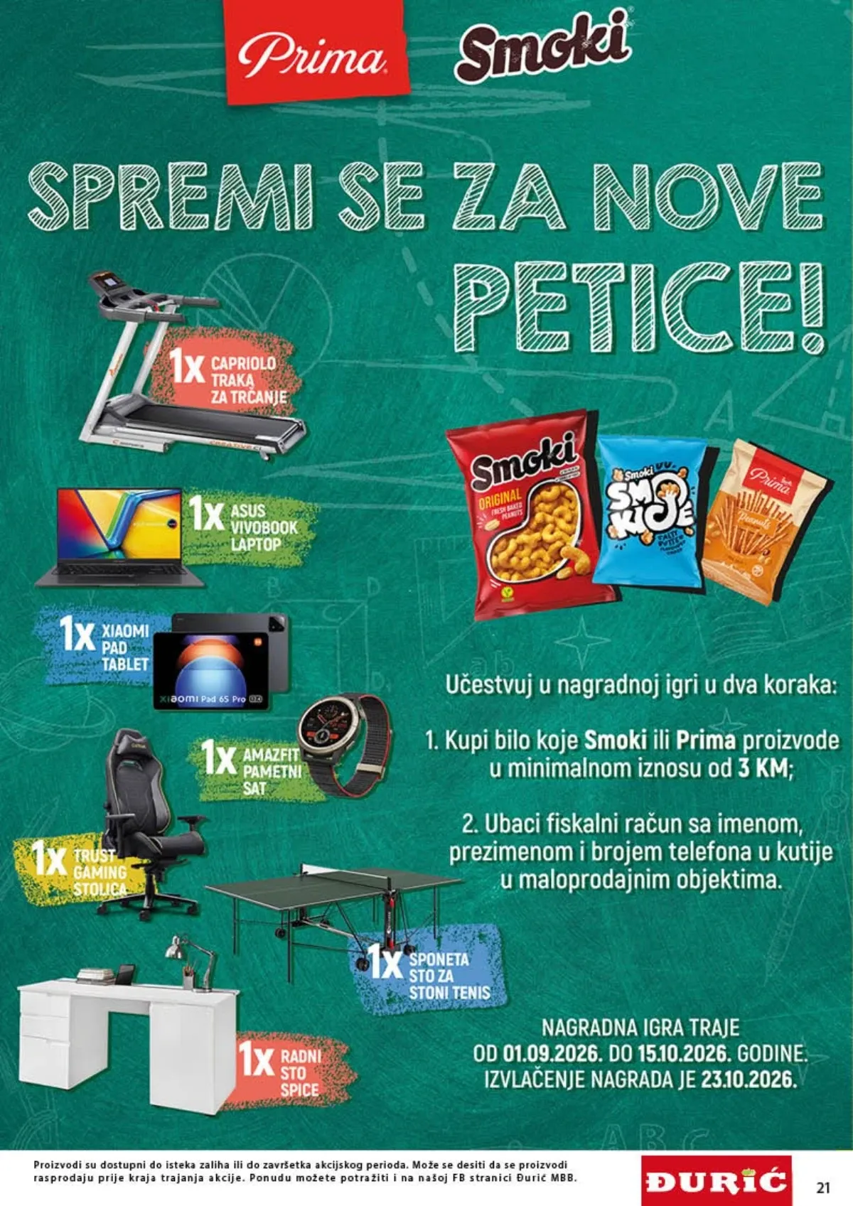 Đurić katalog do 23.09.2026. – akcijska ponuda, stranica 21