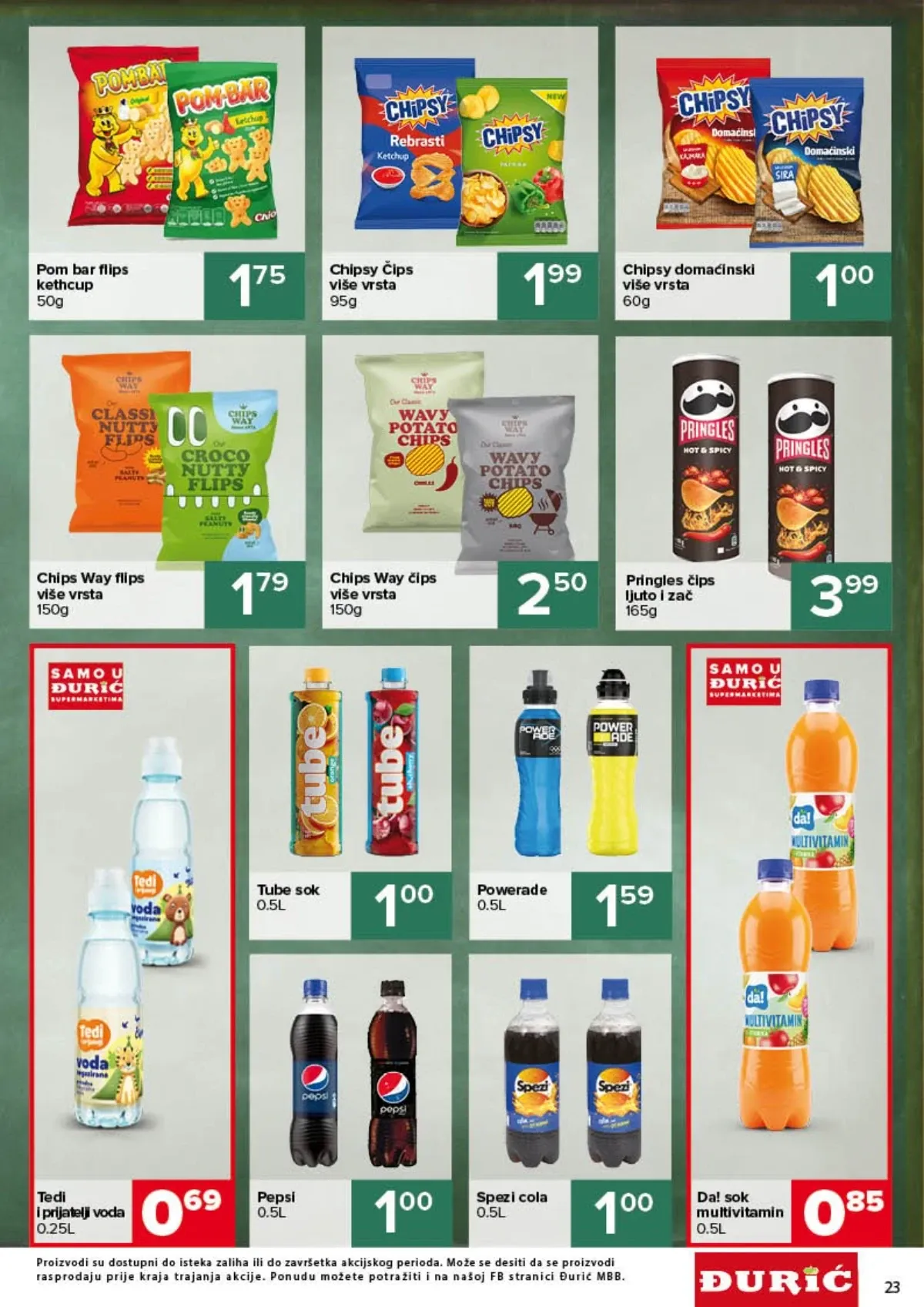 Đurić katalog do 23.09.2026. – akcijska ponuda, stranica 23