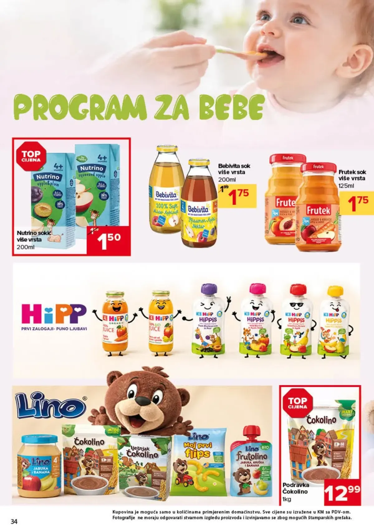 Đurić katalog do 07.10.2026. – dječija hrana i proizvodi za bebe