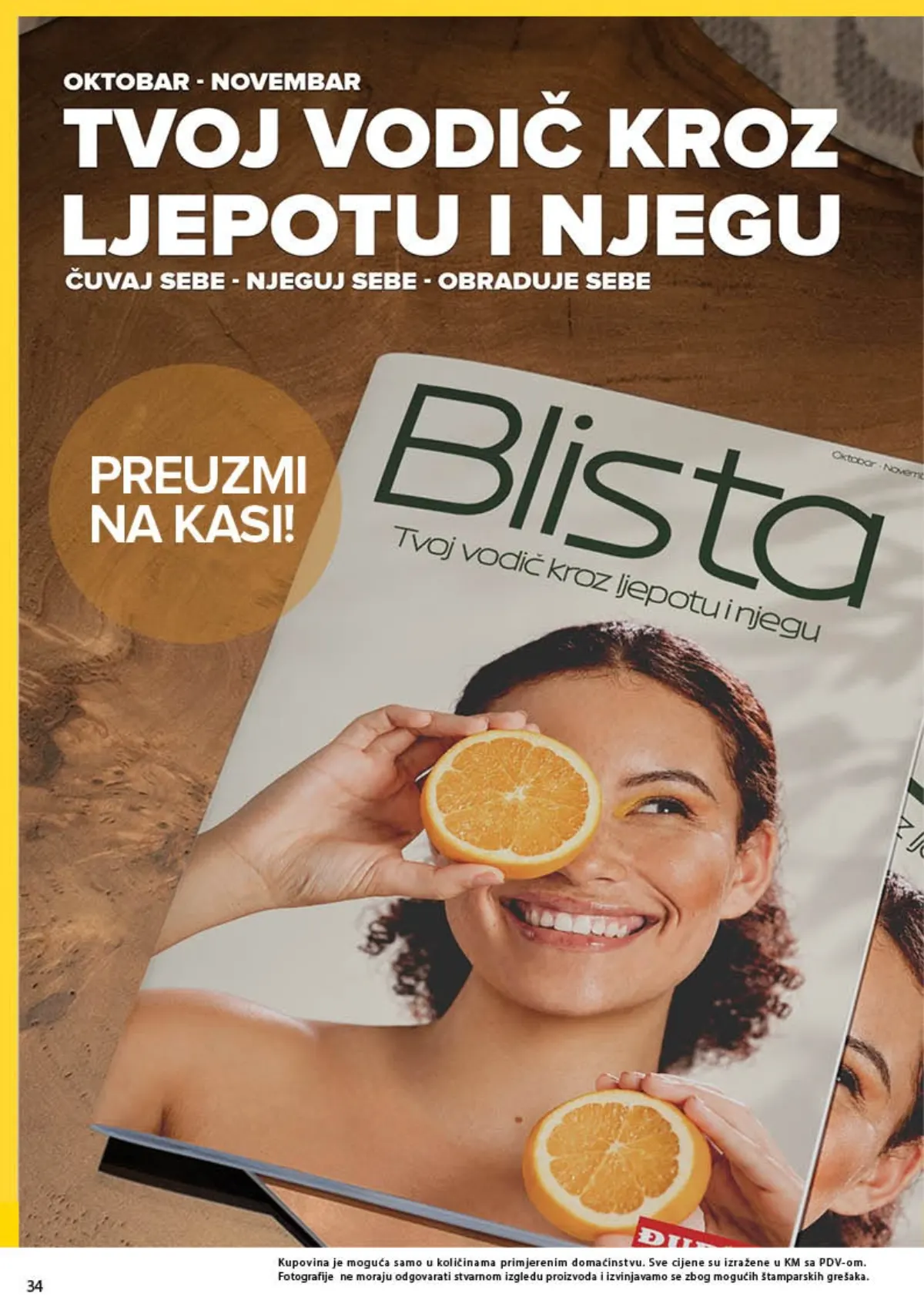 Đurić katalog 08–21.10.2026. – Blissta vodič kroz ljepotu i njegu za oktobar i novembar