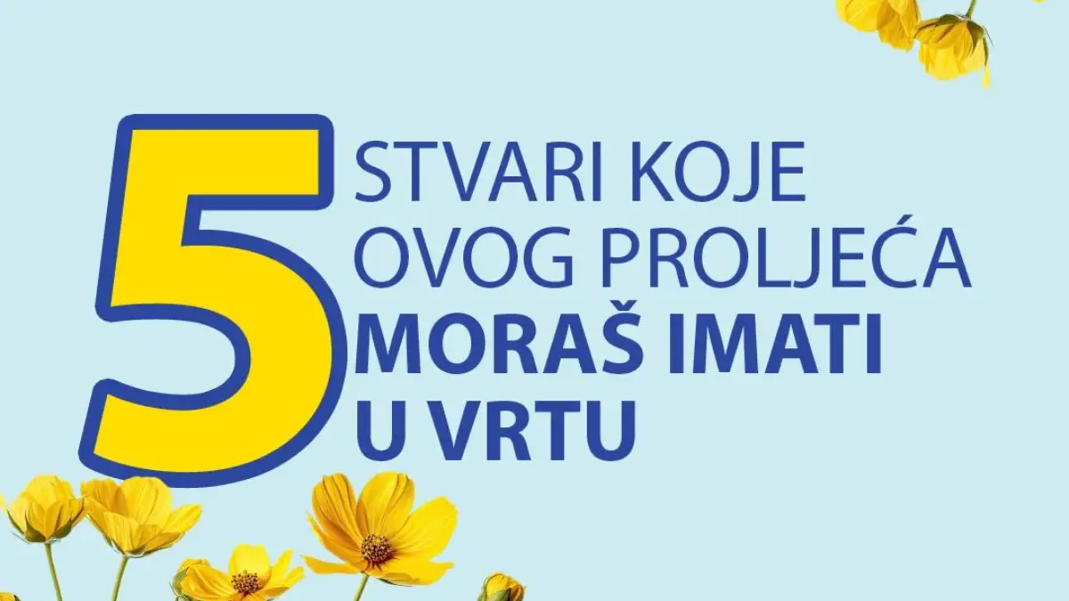 FIS proljetna akcija za vrt i terasu – vrtna garnitura, roštilj, suncobran i trampolin po akcijskim cijenama