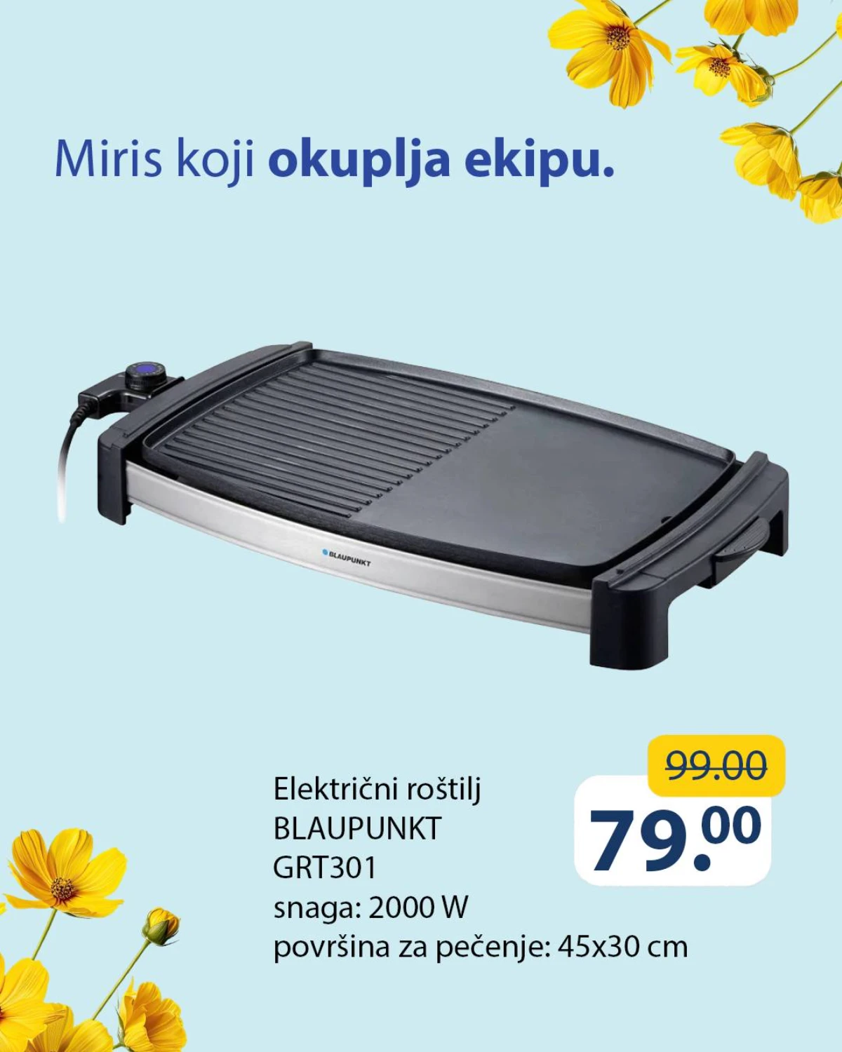 FIS električni roštilj Blaupunkt akcija maj 2026