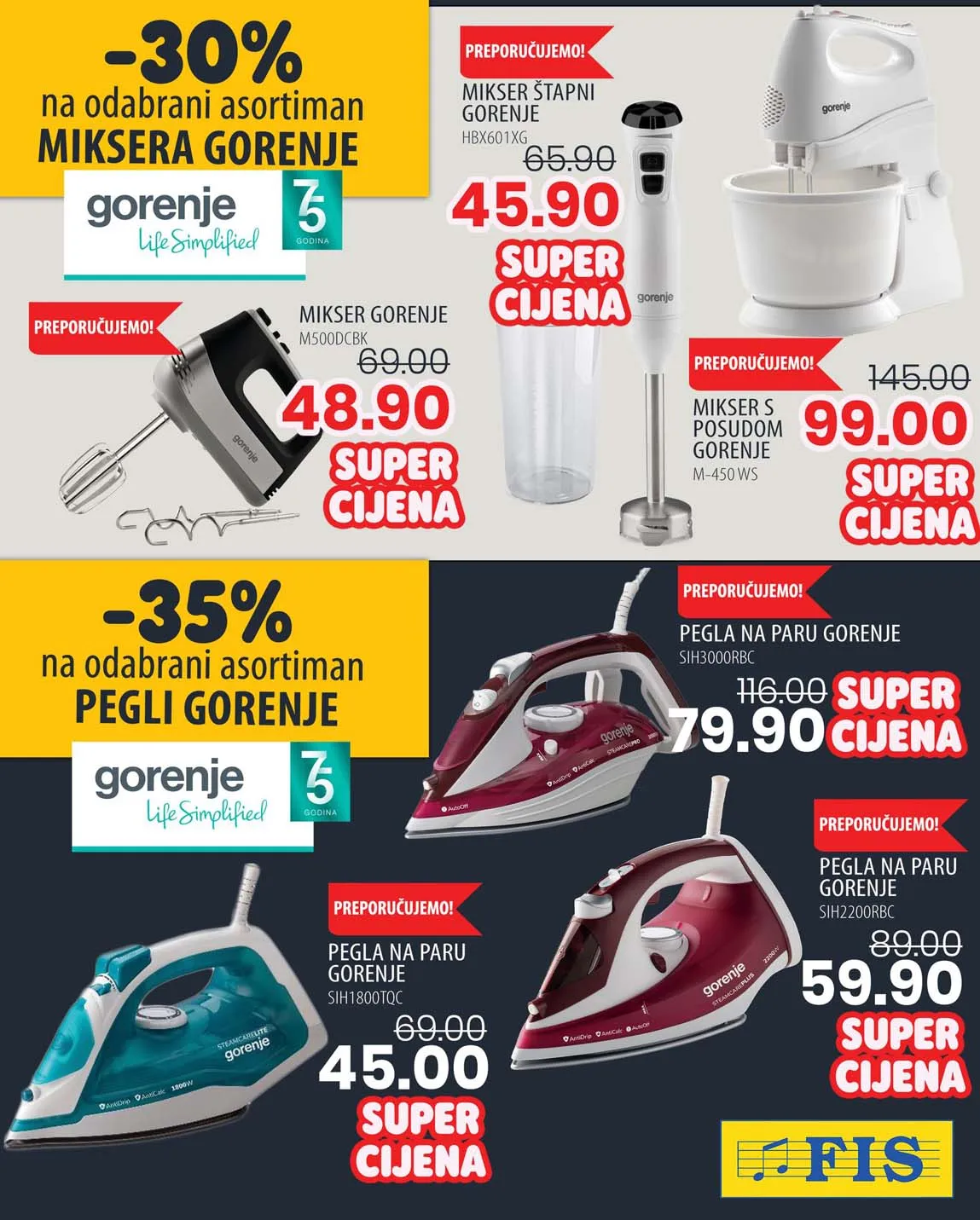 FIS VITEZ kataloška ponuda