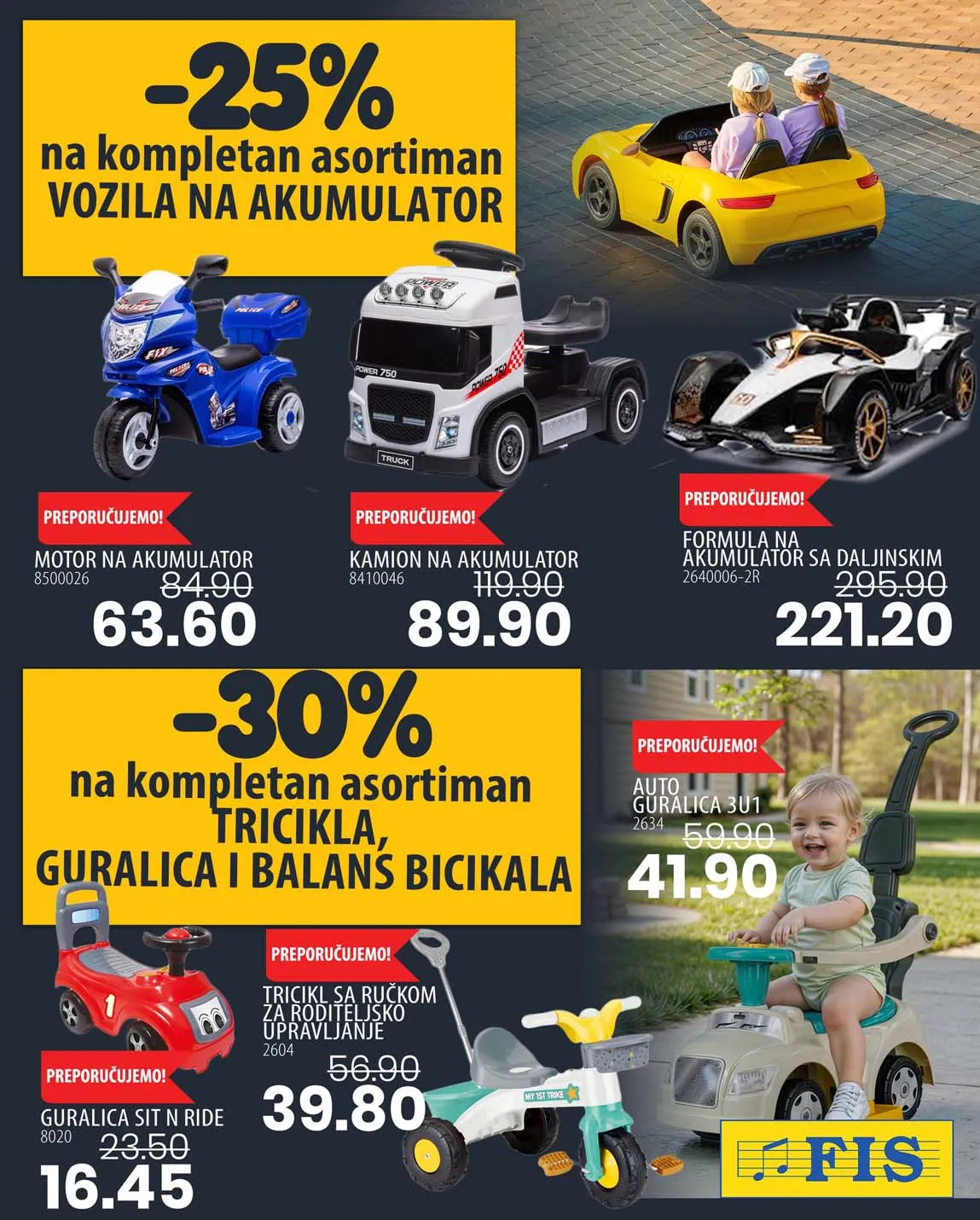 FIS VITEZ kataloška ponuda