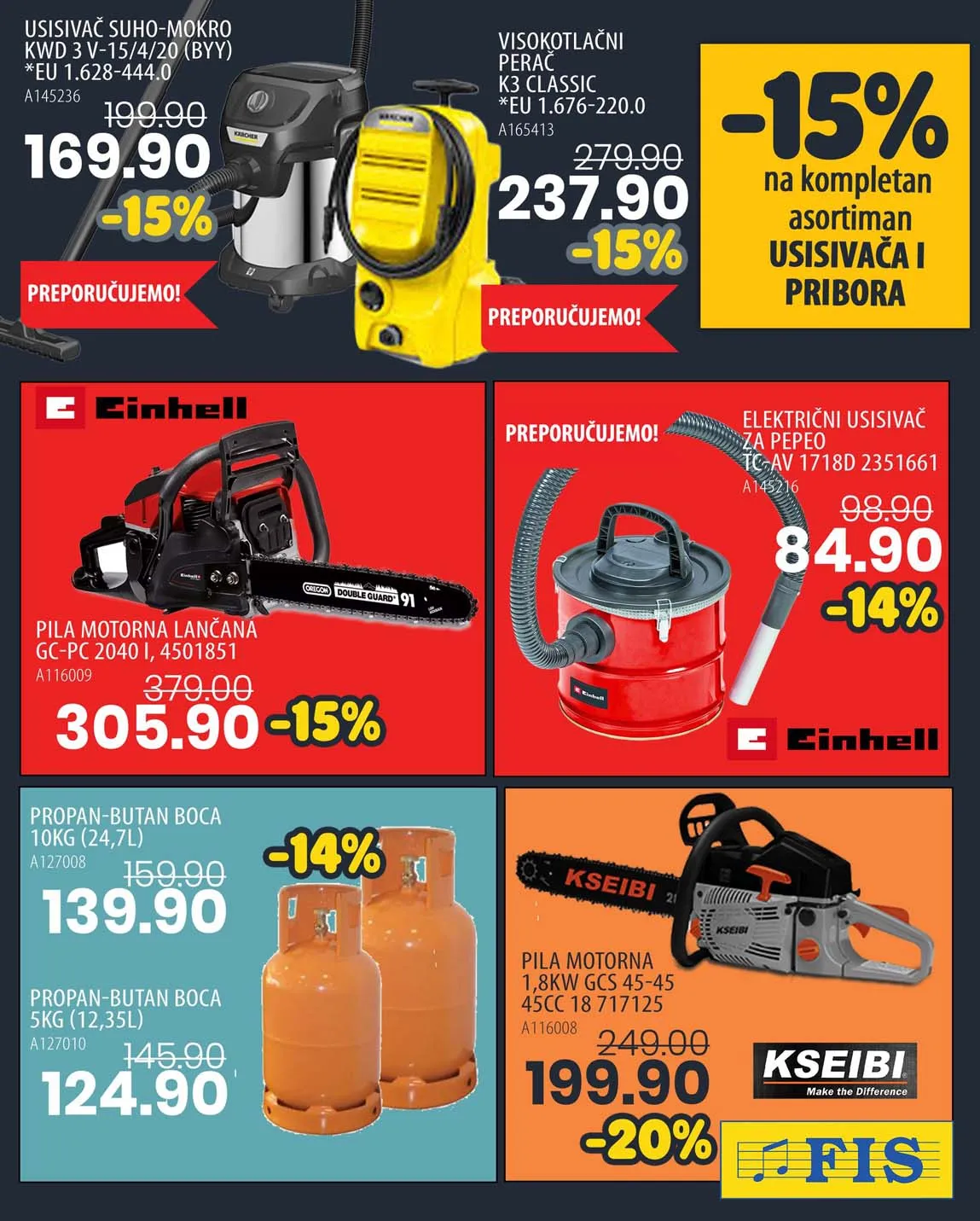 FIS VITEZ kataloška ponuda