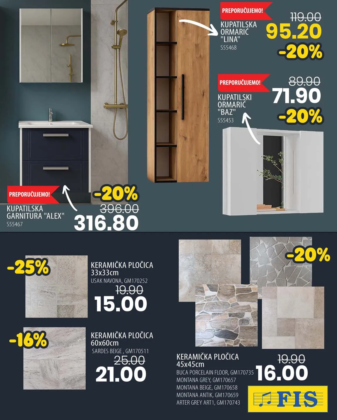 FIS VITEZ kataloška ponuda