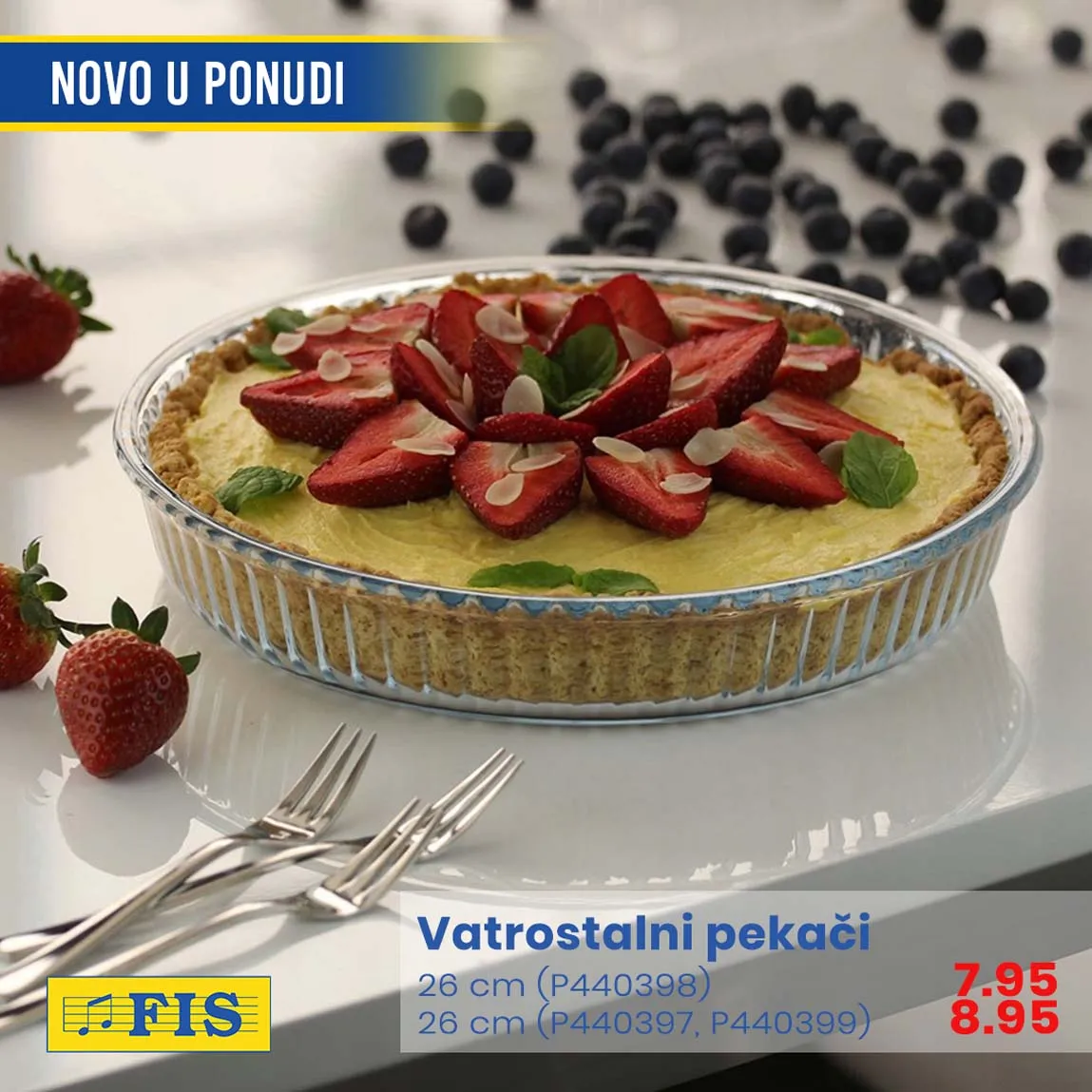 FIS Novo u ponudi - Vatrostalni pekači