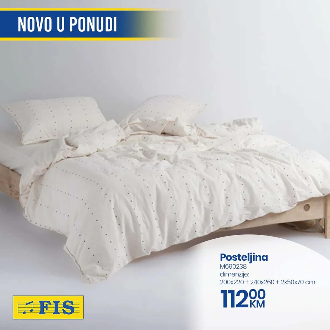 FIS Akcija posteljine