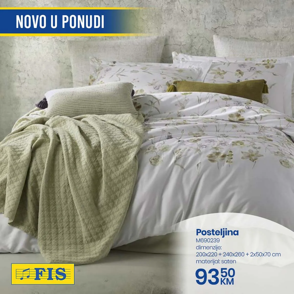 FIS Akcija posteljine