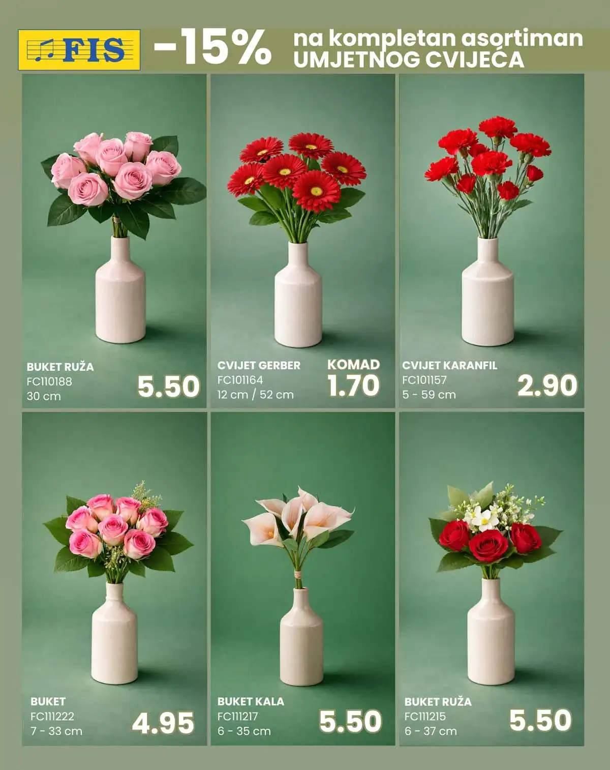FIS Cvjetnica katalog strana 6 cijene i akcijski proizvodi
