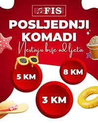 FIS rasprodaja ljetne kolekcije – Posljednji komadi, sniženja do isteka zaliha