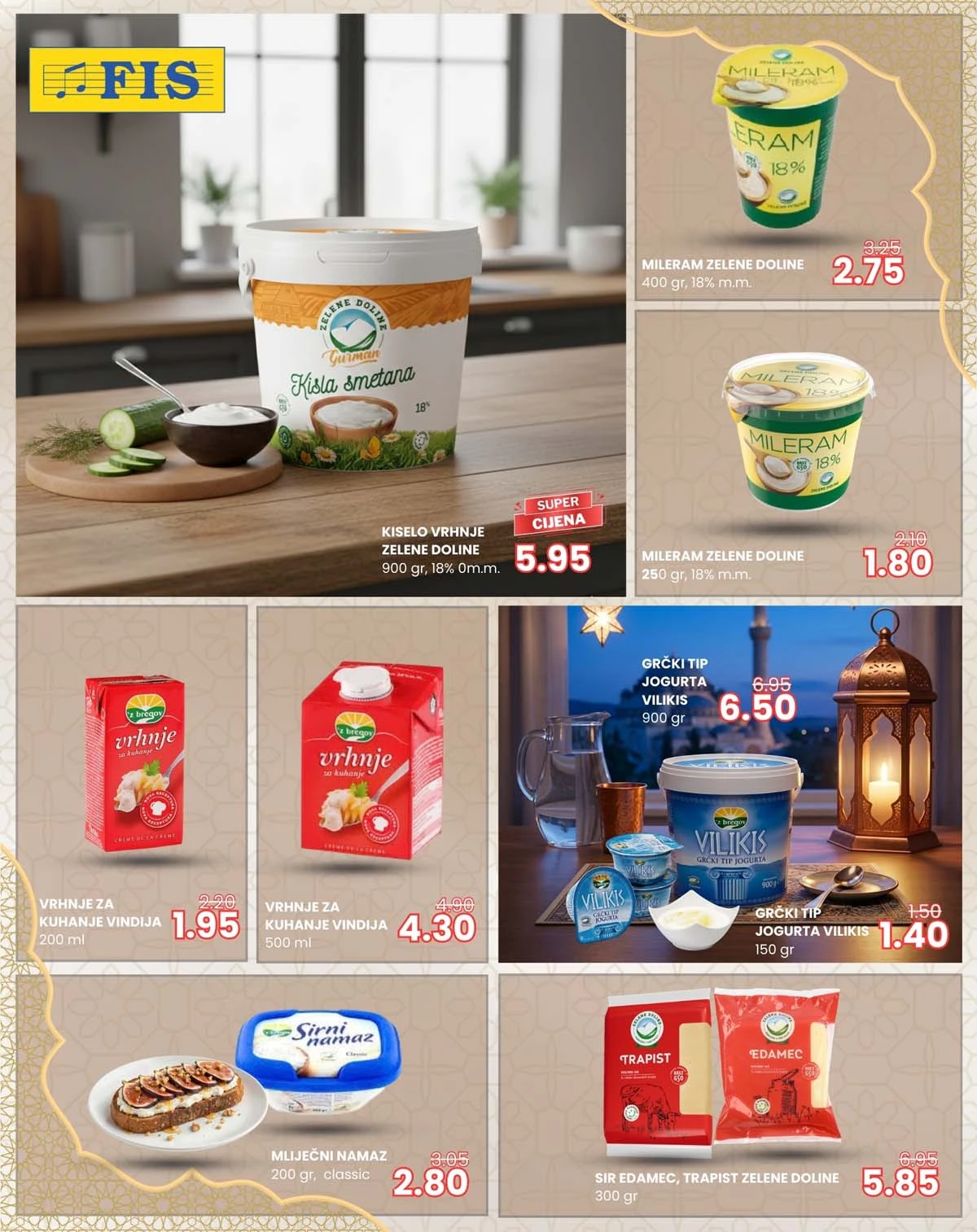 FIS Ramazanska akcija kućne potrepštine na sniženju do 09. marta 2026