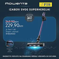 FIS akcija – Rowenta katalog sniženja do 30.11.2025.