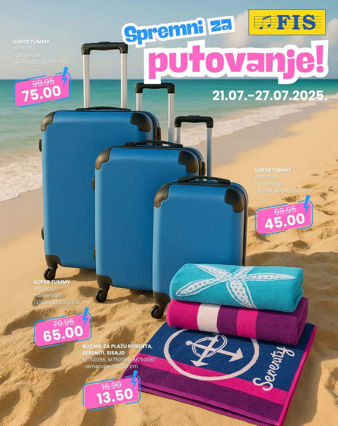 FIS Vitez – Spremni za putovanja: Super akcija do 27.07.2025!