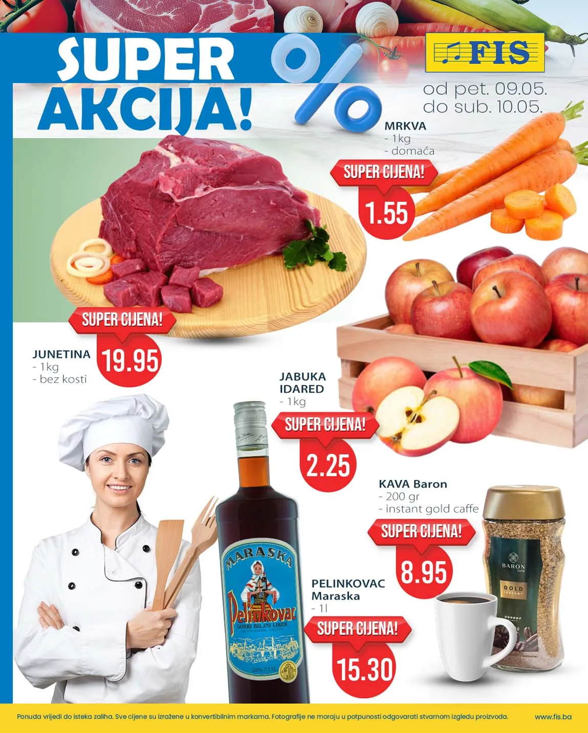 FIS Akcija Vikend sniženja do 10.05.2025
