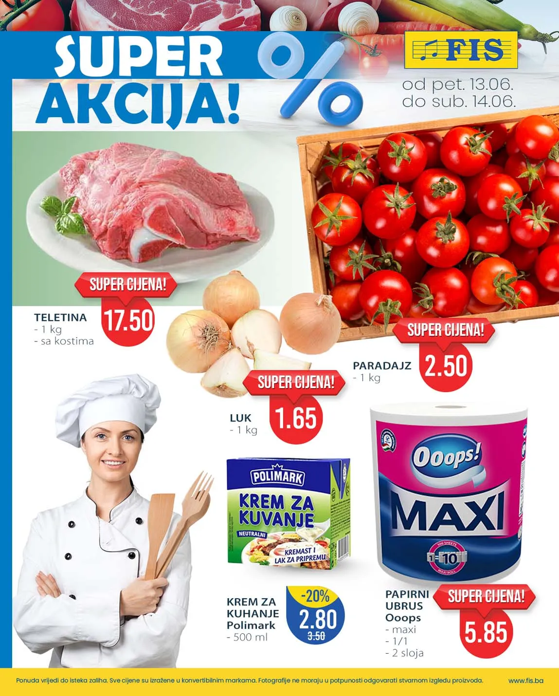FIS Akcija Vikend sniženja do 14.06.2025