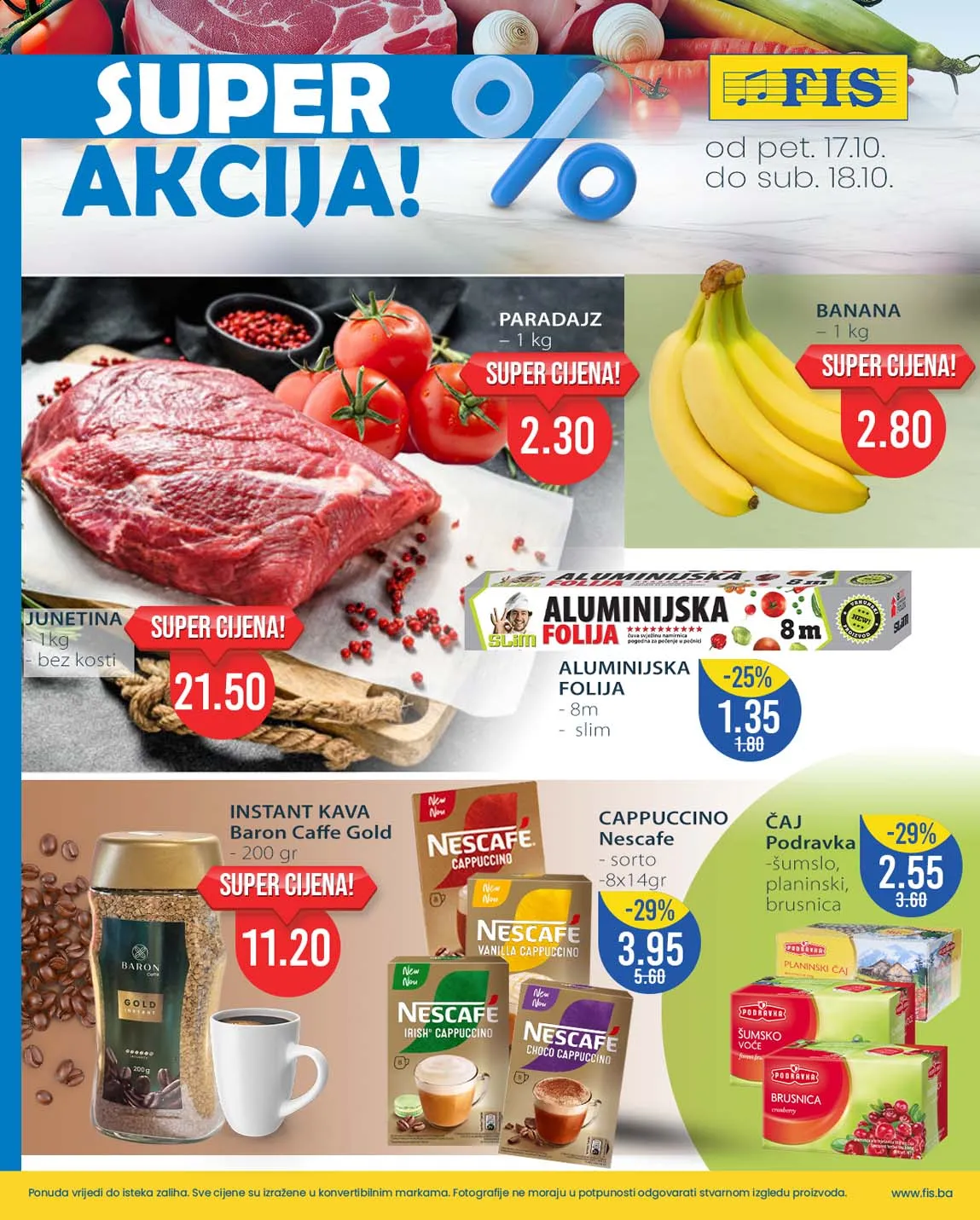Fis vikend akcija snizenja