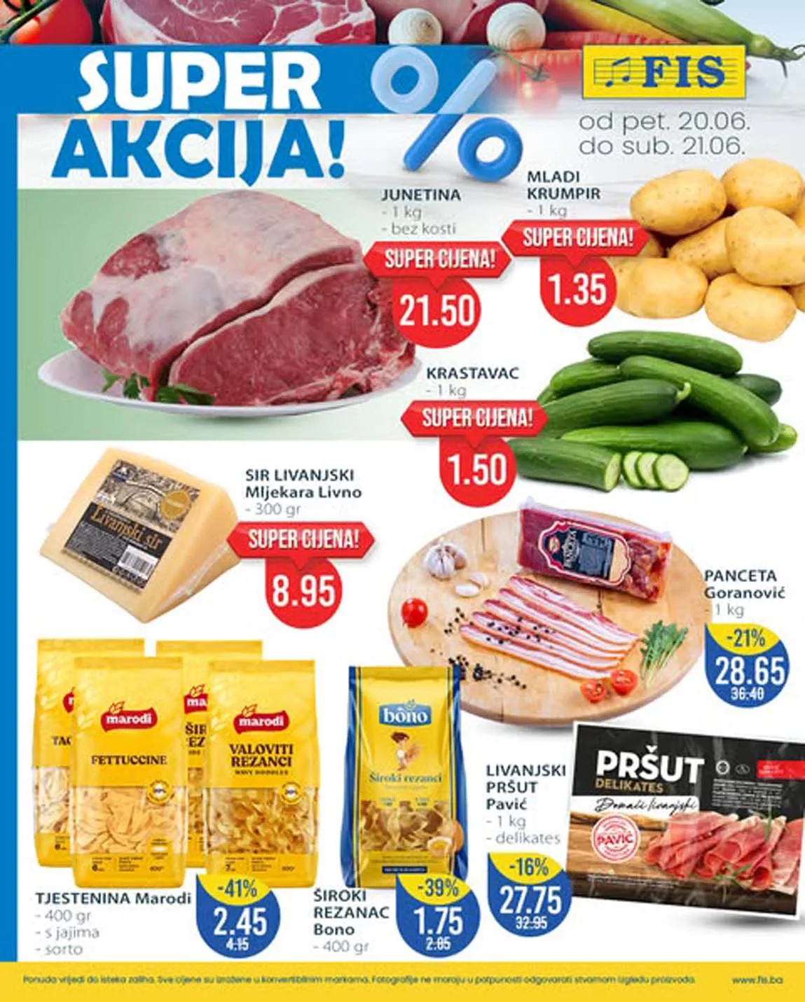 FIS Akcija Vikend sniženja do 21.06.2025