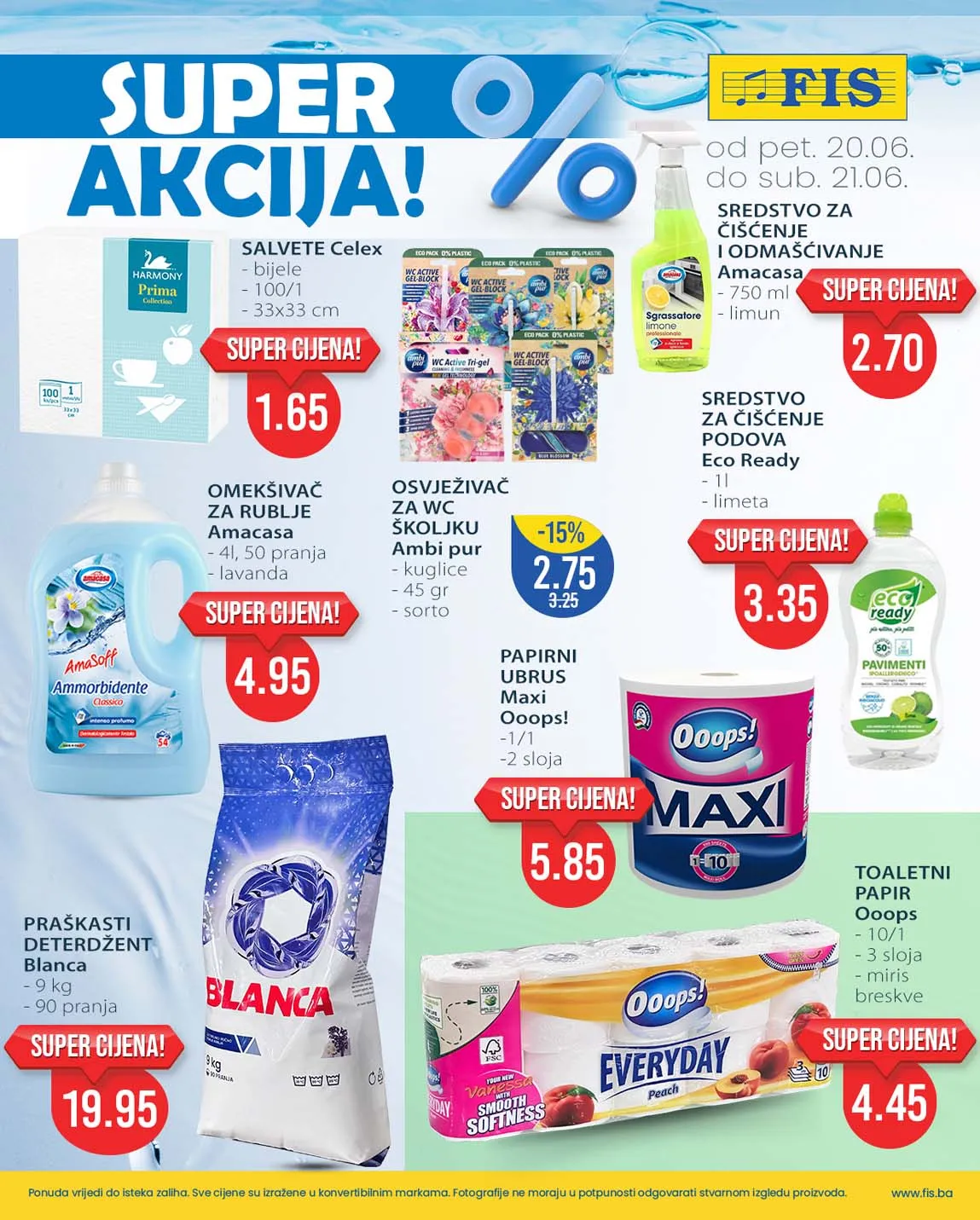 FIS vikend akcija sniženja