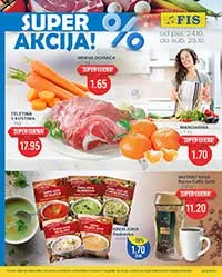 FIS vikend akcija sniženja prehrane do 25. oktobra 2025!