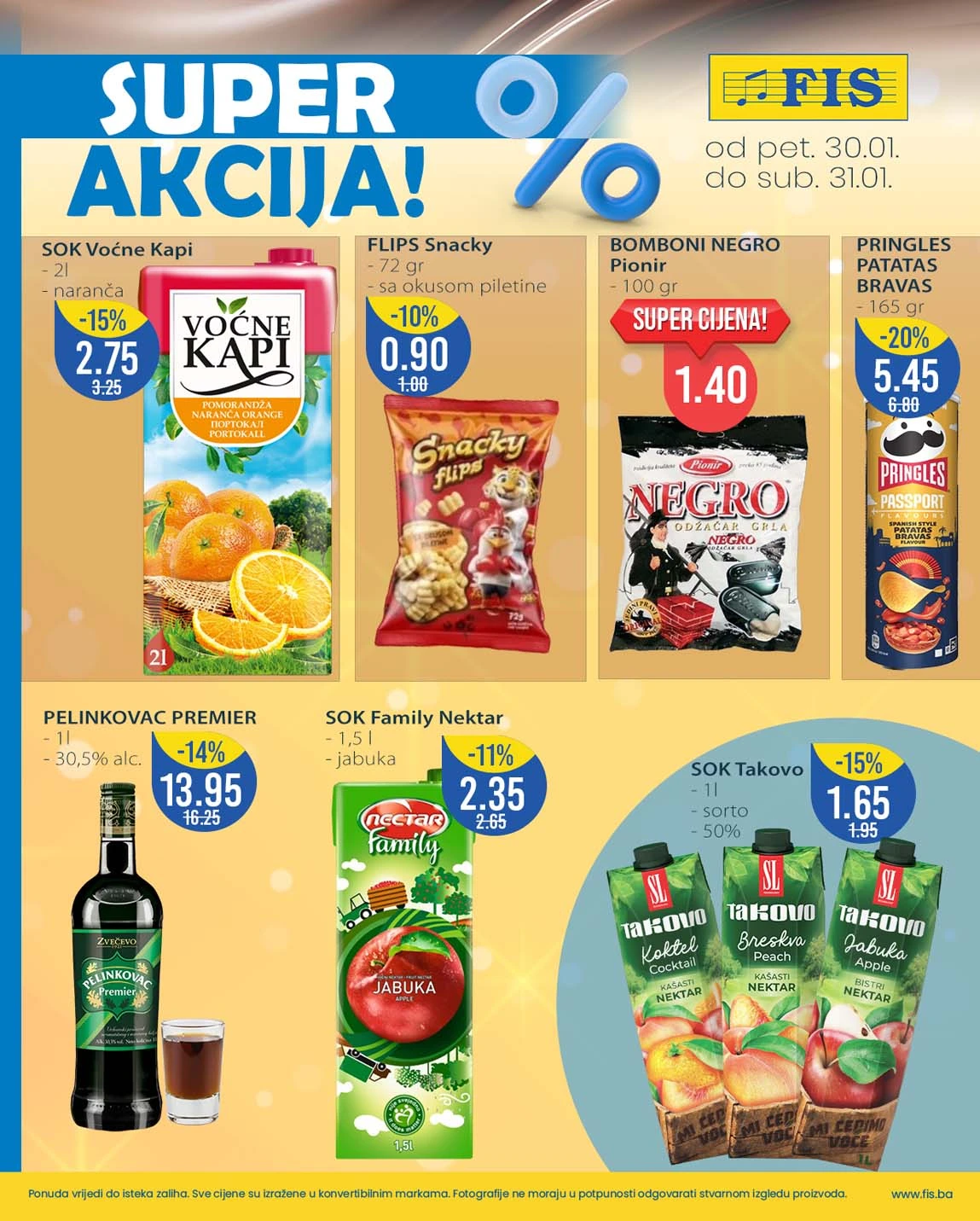 Fis vikend akcija snizenja Fis vikend akcija snizenja