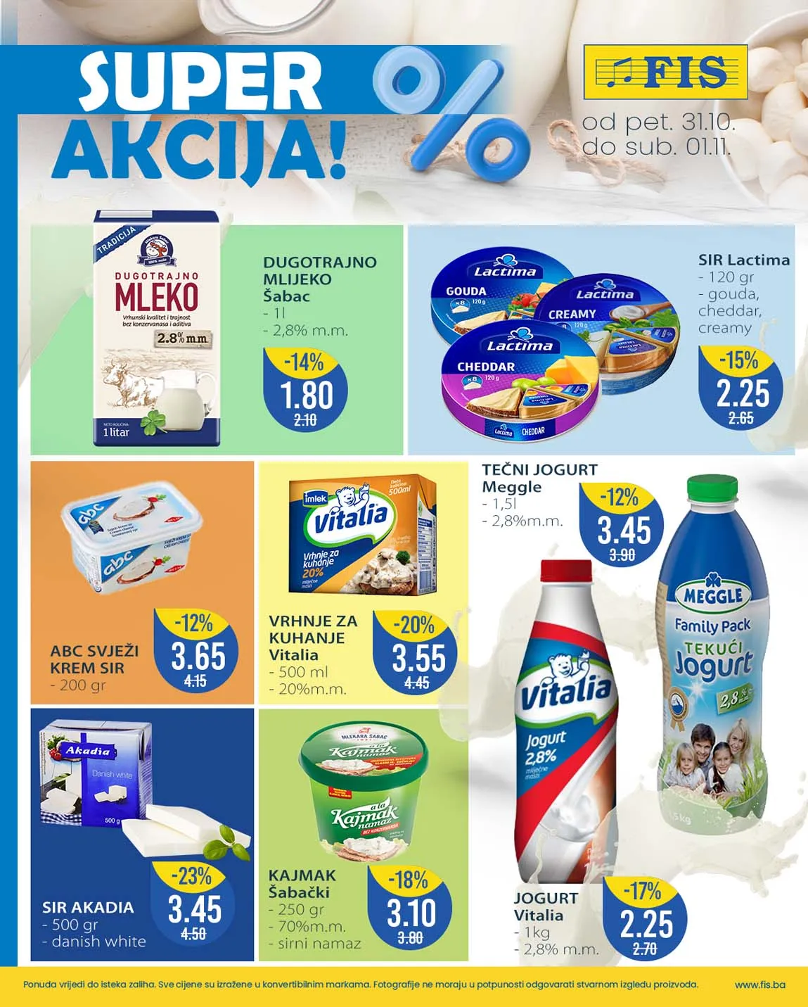 Fis vikend akcija snizenja Fis vikend akcija snizenja