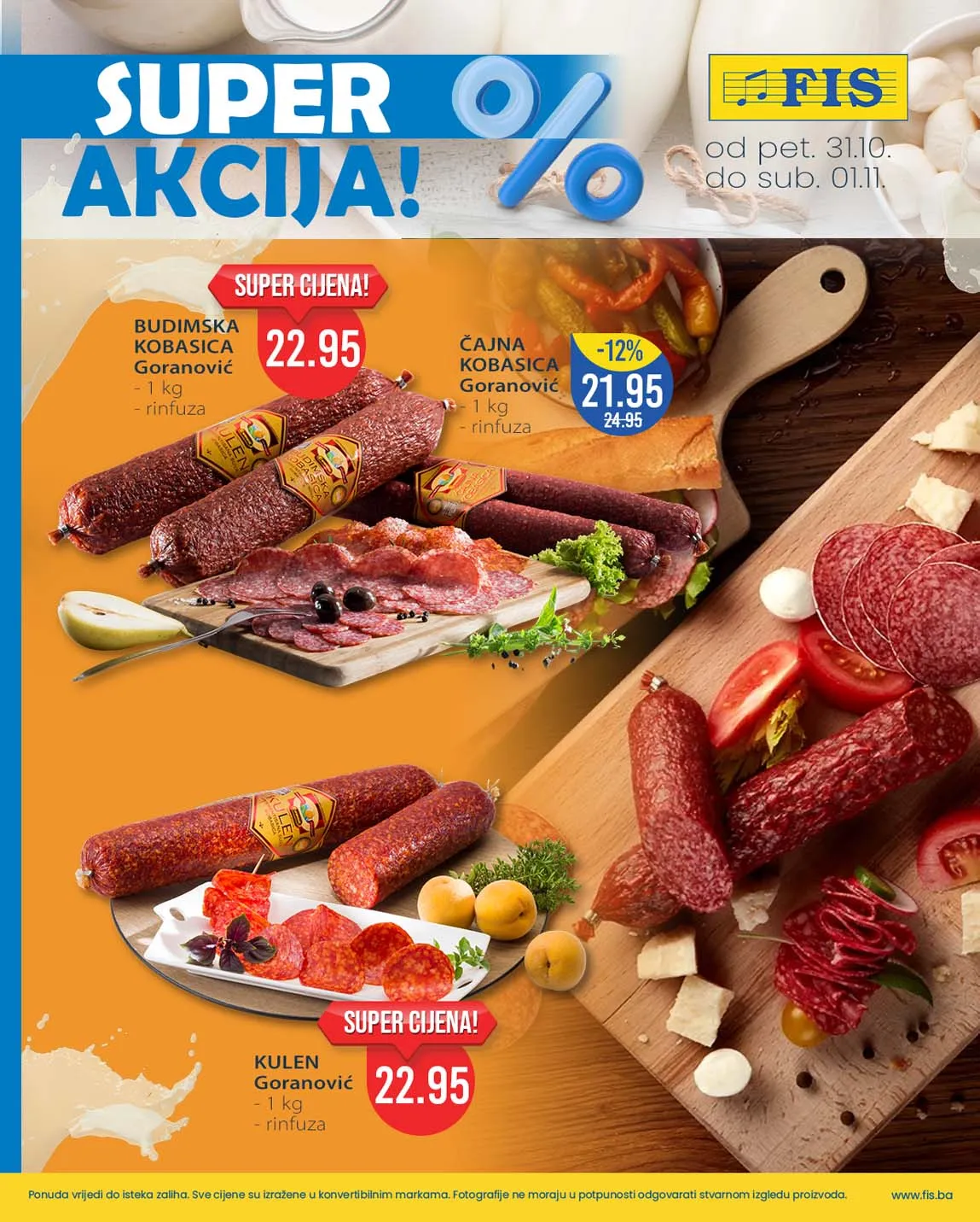 Fis vikend akcija snizenja Fis vikend akcija snizenja