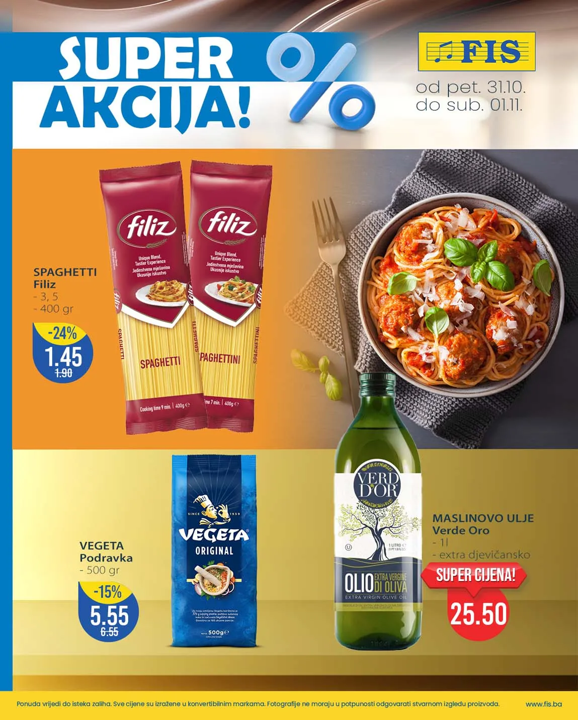 Fis vikend akcija snizenja Fis vikend akcija snizenja