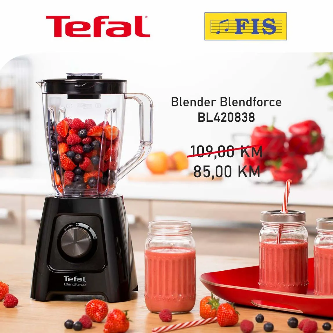 FIS TEFAL I ROWENTA Akcija Katalog  sniženja do 30.06.2025