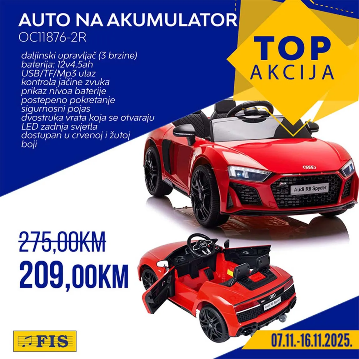 Katalog FIS sniženje FIS Top akcija