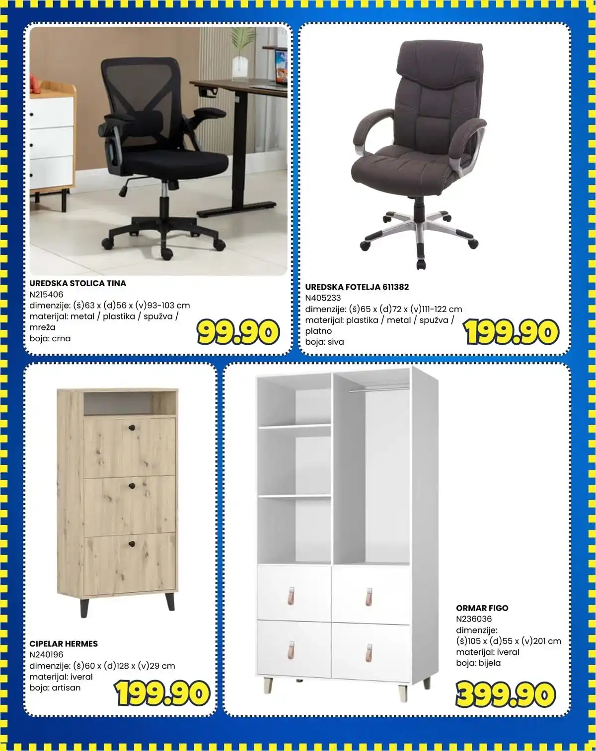 FIS vikend akcija – tekstil, garderoba i oprema za dom na akciji