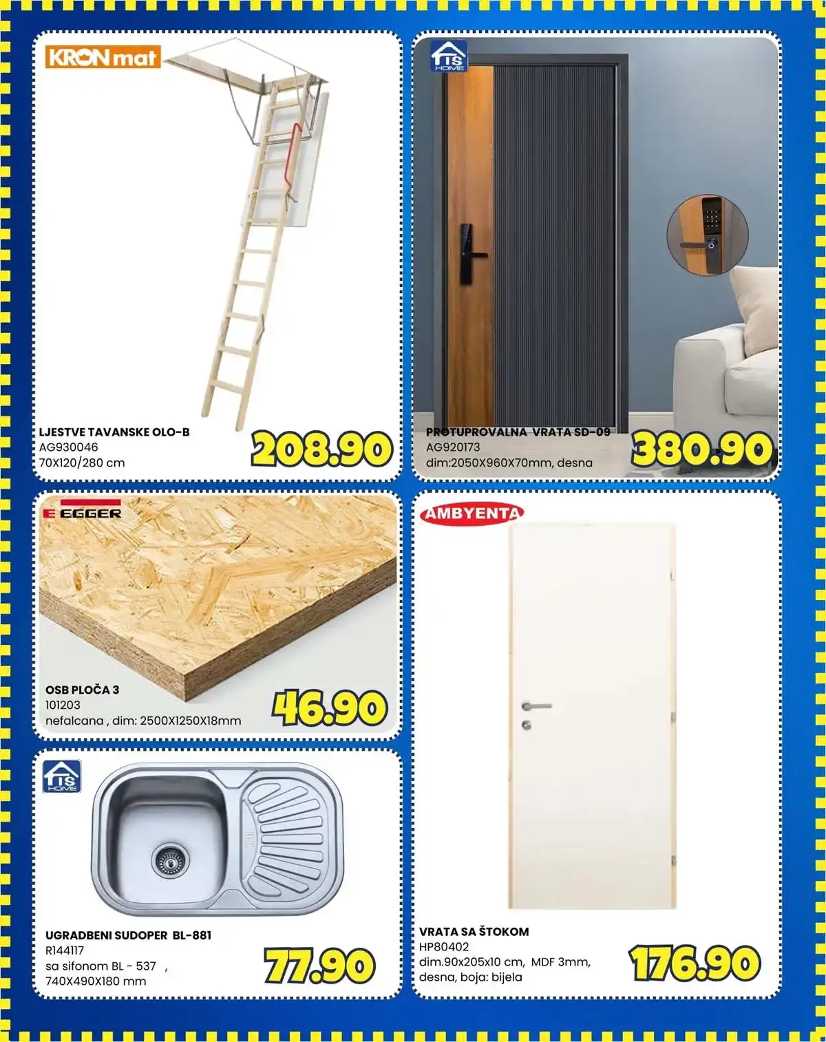 FIS akcija – završne stranice kataloga i finalne ponude