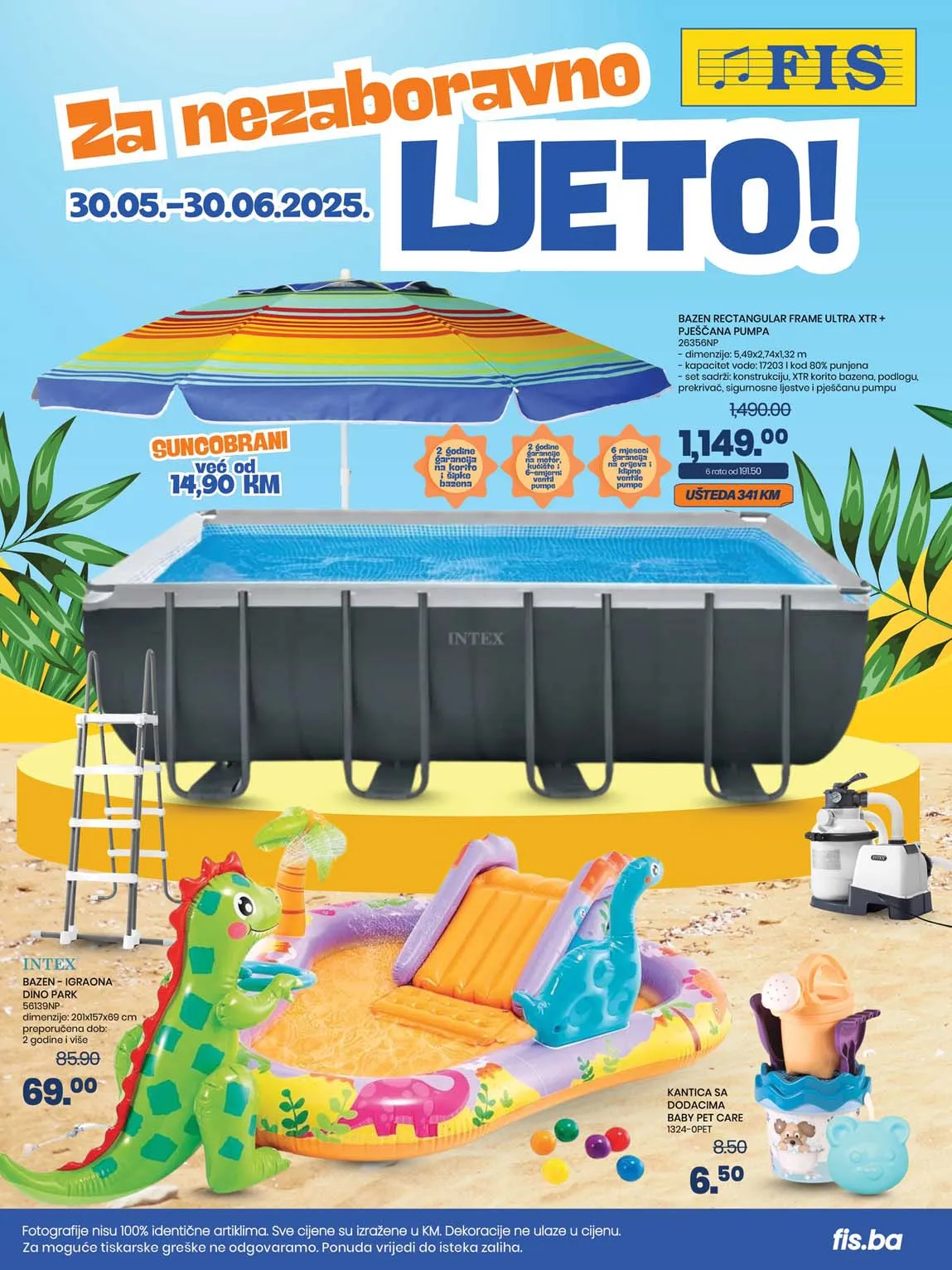 FIS Akcija ZA NEZABORAVNO LJETO Katalog sniženja do 30.06.2025
