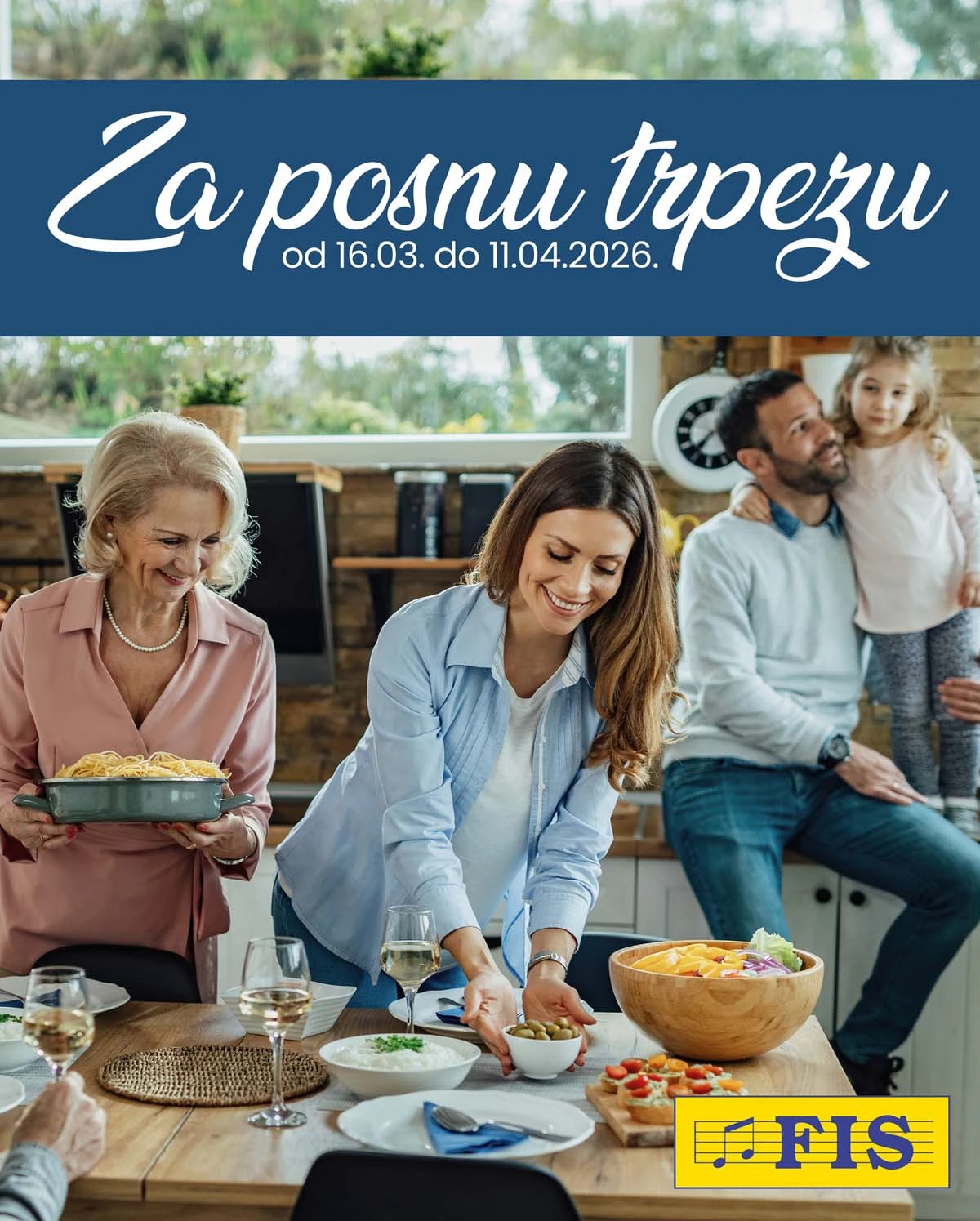 FIS katalog – ponuda za posnu trpezu, sniženja na posne proizvode do 11. aprila 2026 – strana 1
