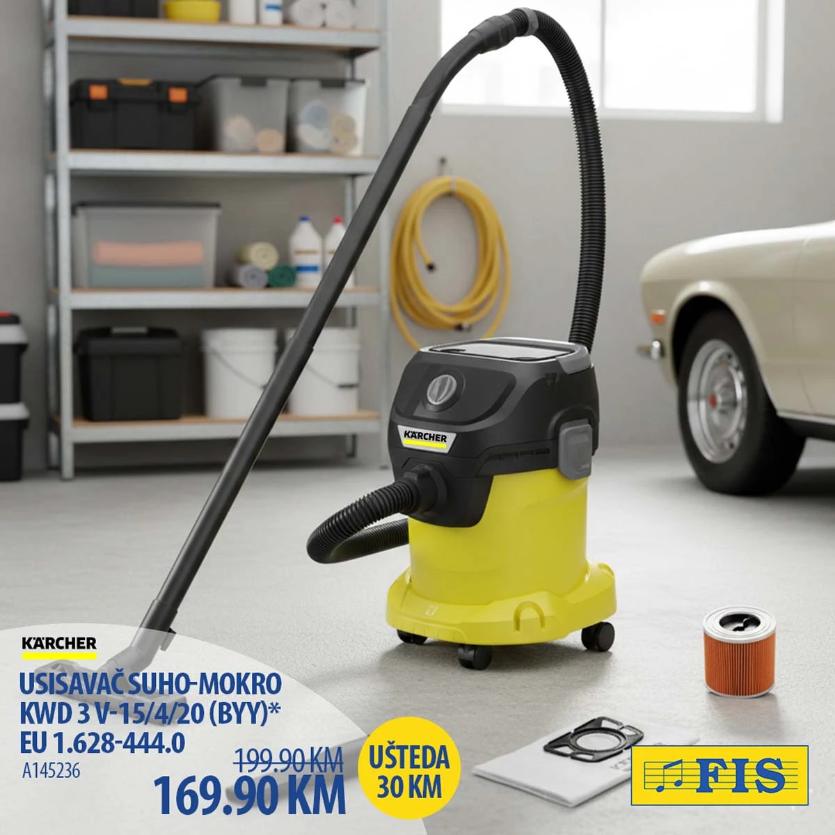 FIS akcija na odabrane artikle – kataloška strana 3 sa sniženjima do 22. februara 2026.