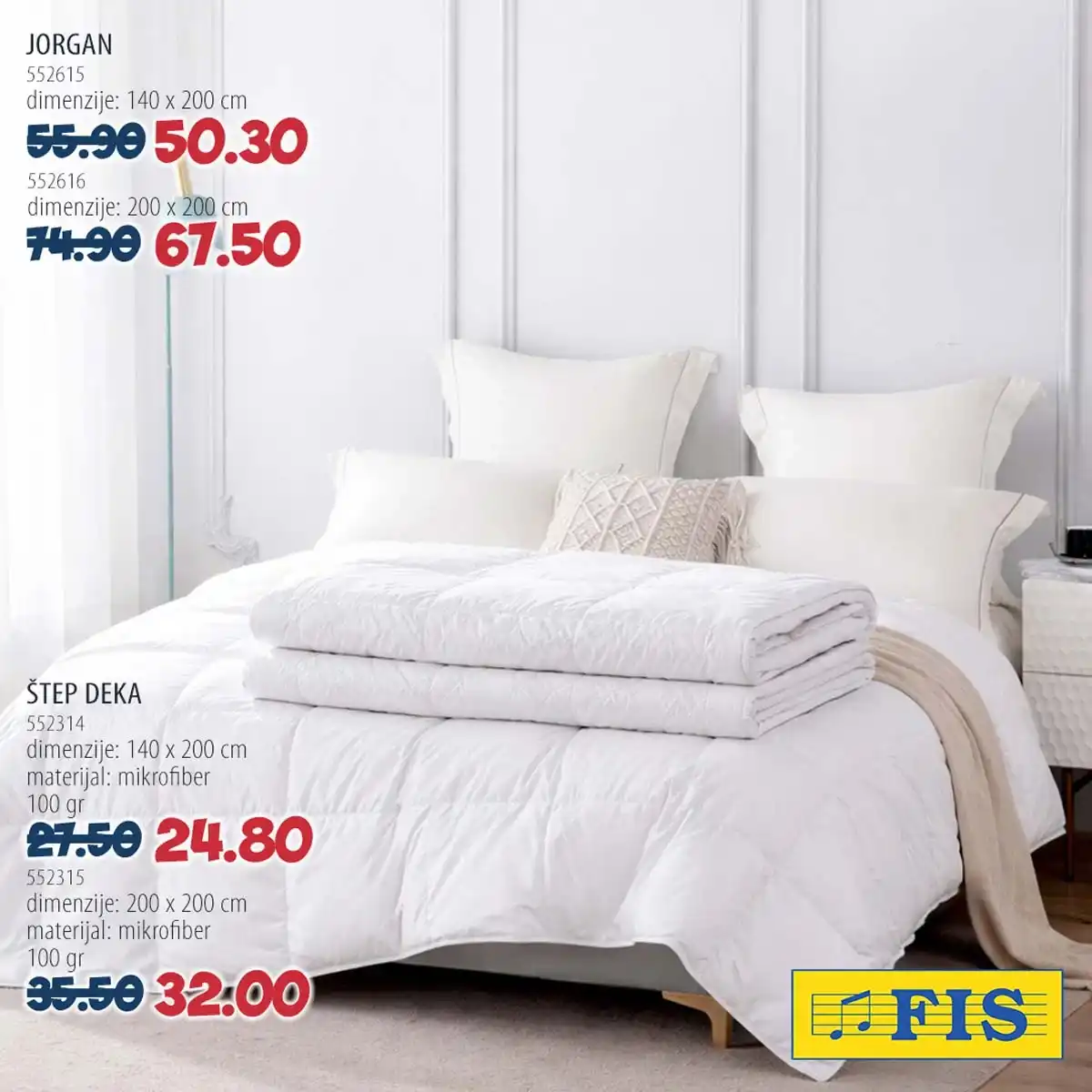 FIS HOME – NAŠ BREND katalog strana 4 sniženja na odabrani asortiman do 28. februara 2026. FIS HOME – NAŠ BREND katalog strana 4 akcija na odabrani asortiman do 28. februara 2026.