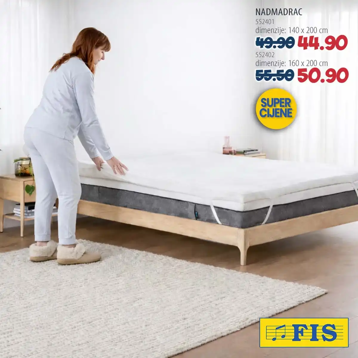 FIS HOME – NAŠ BREND katalog strana 7 sniženja na odabrani asortiman do 28. februara 2026. FIS HOME – NAŠ BREND katalog strana 7 akcija na odabrani asortiman do 28. februara 2026.